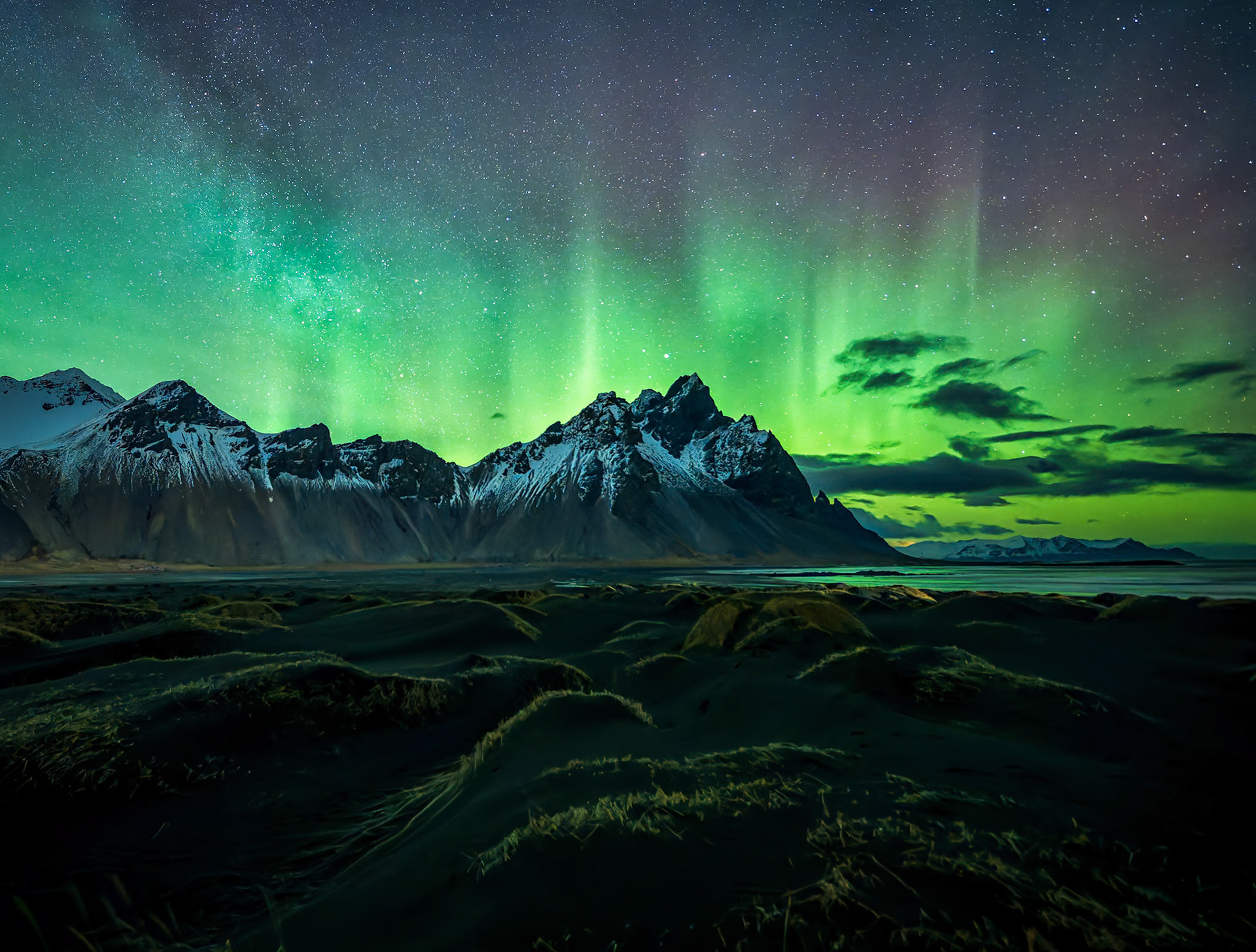 Vestrahorn Light Show