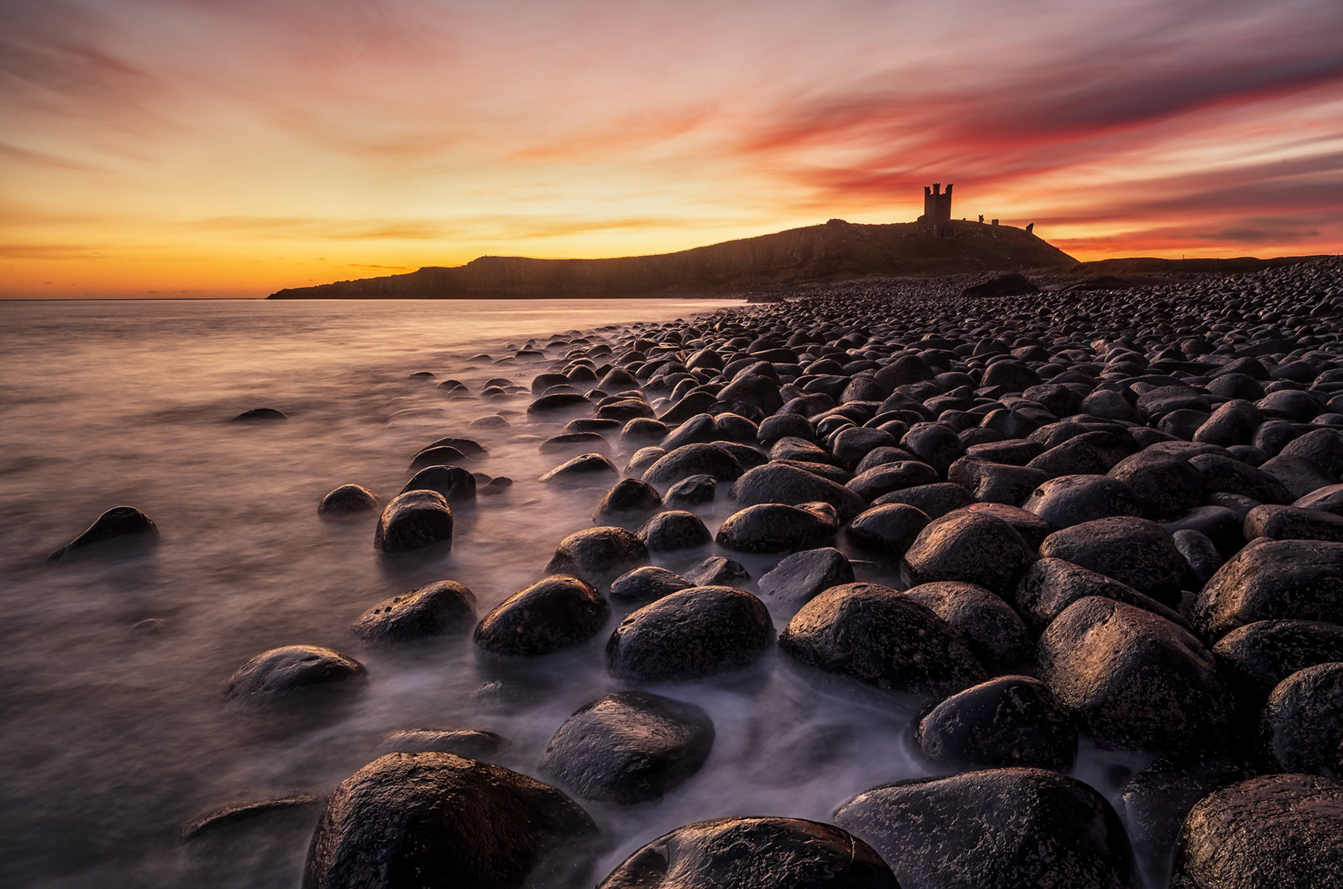 Dunstanburgh Morning Glow