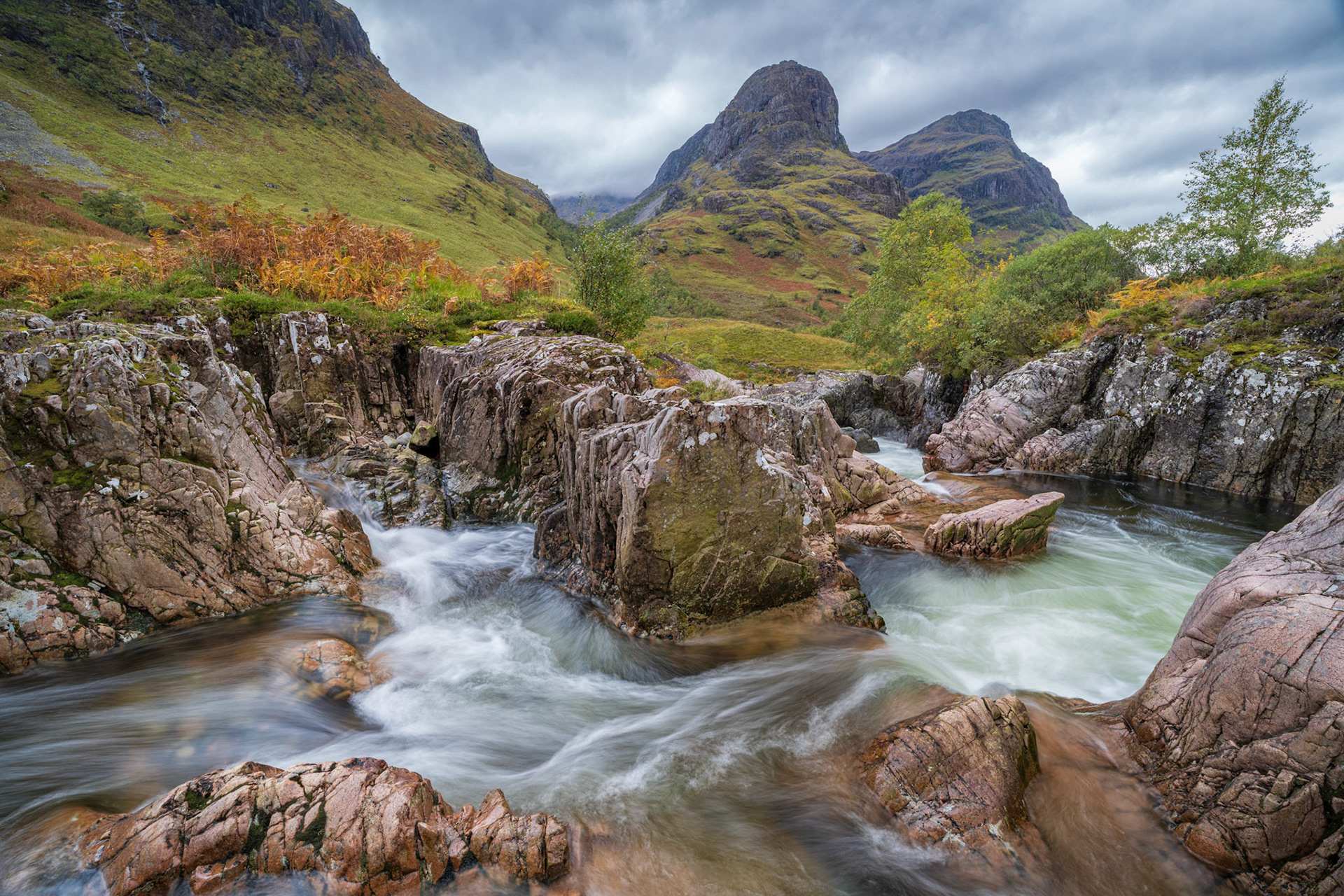 Three Sisters Falls Glencoe