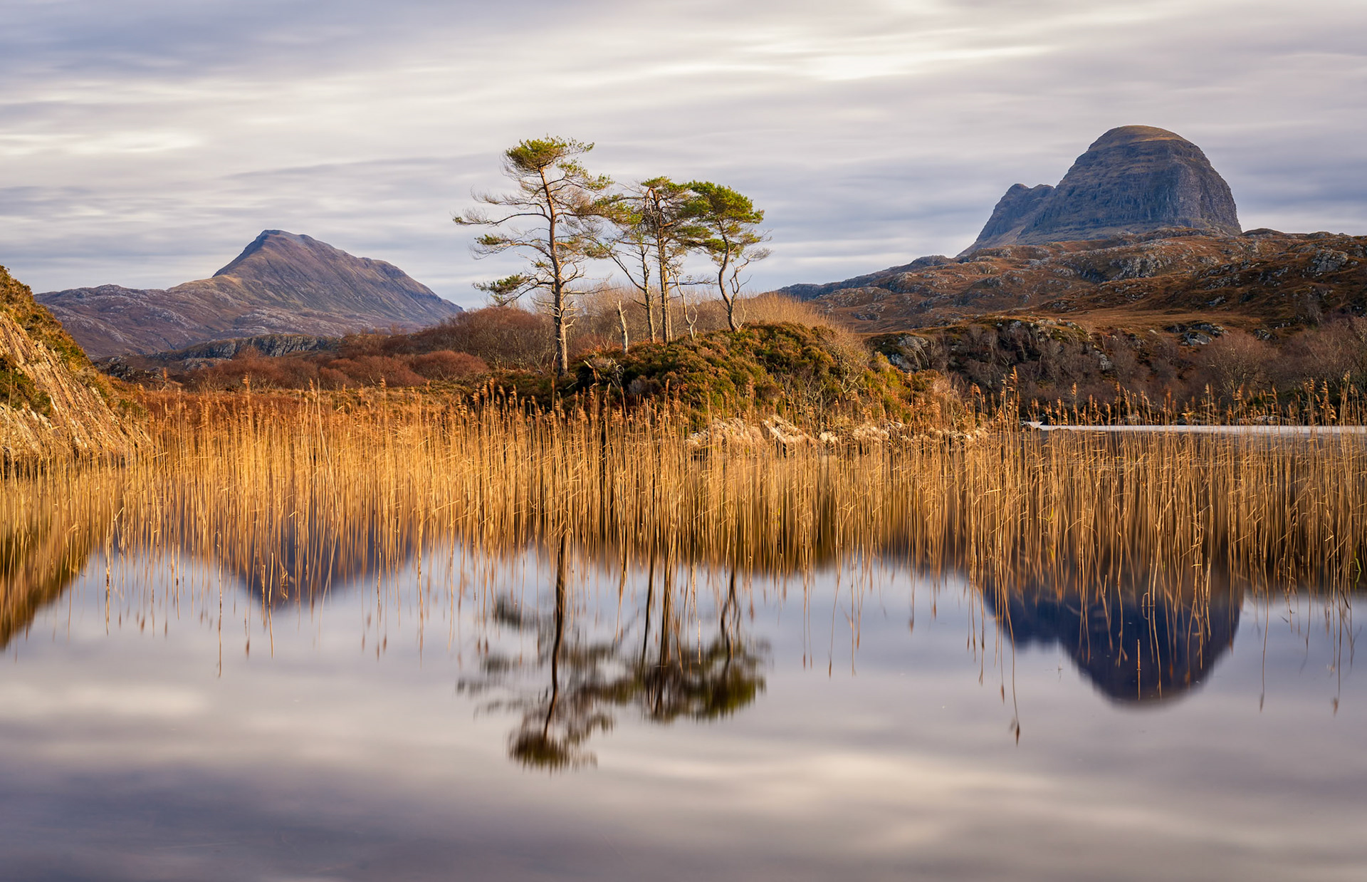 Cul Mor and Suilven