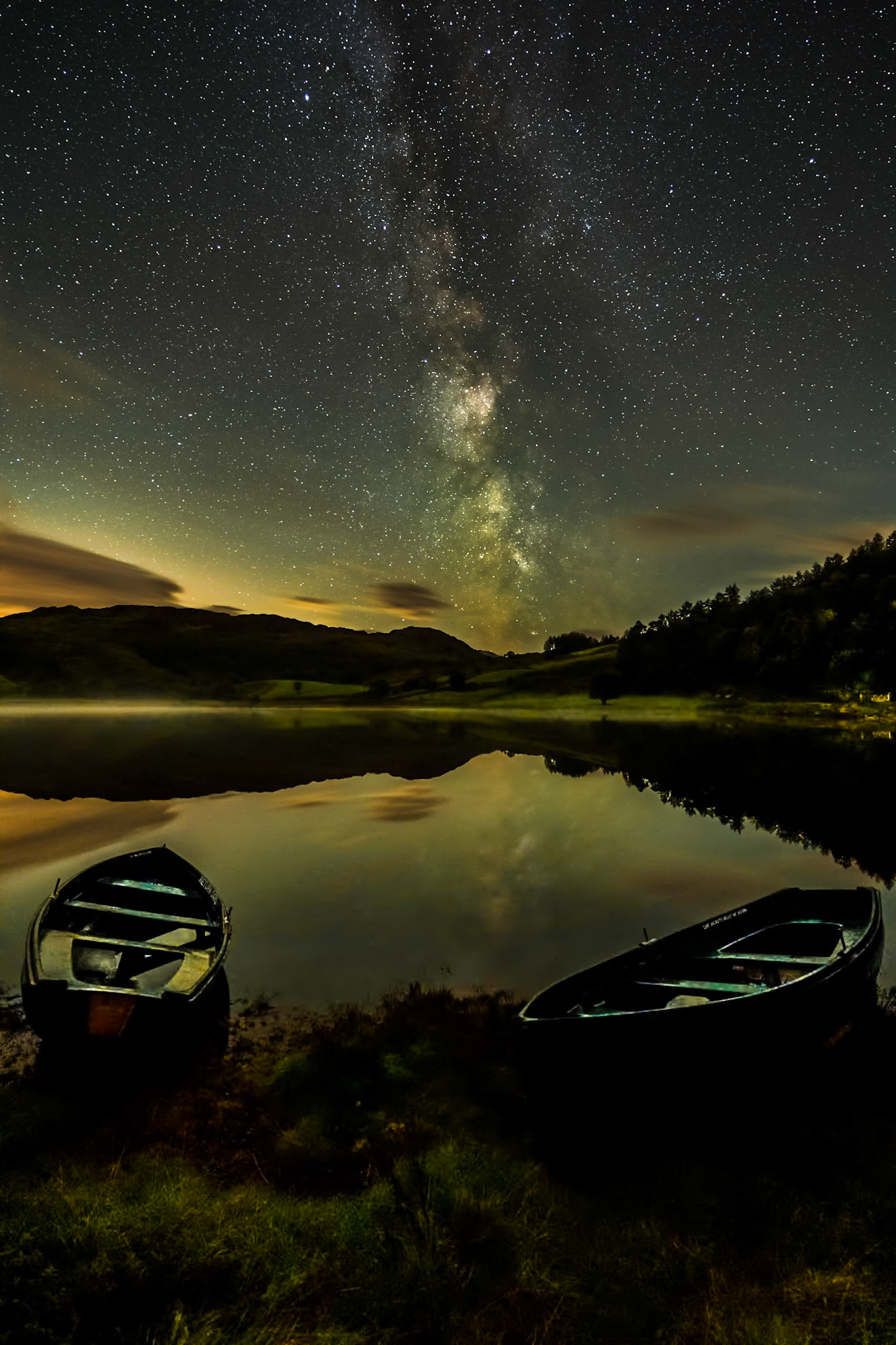 Watendlath Tarn Milky Way