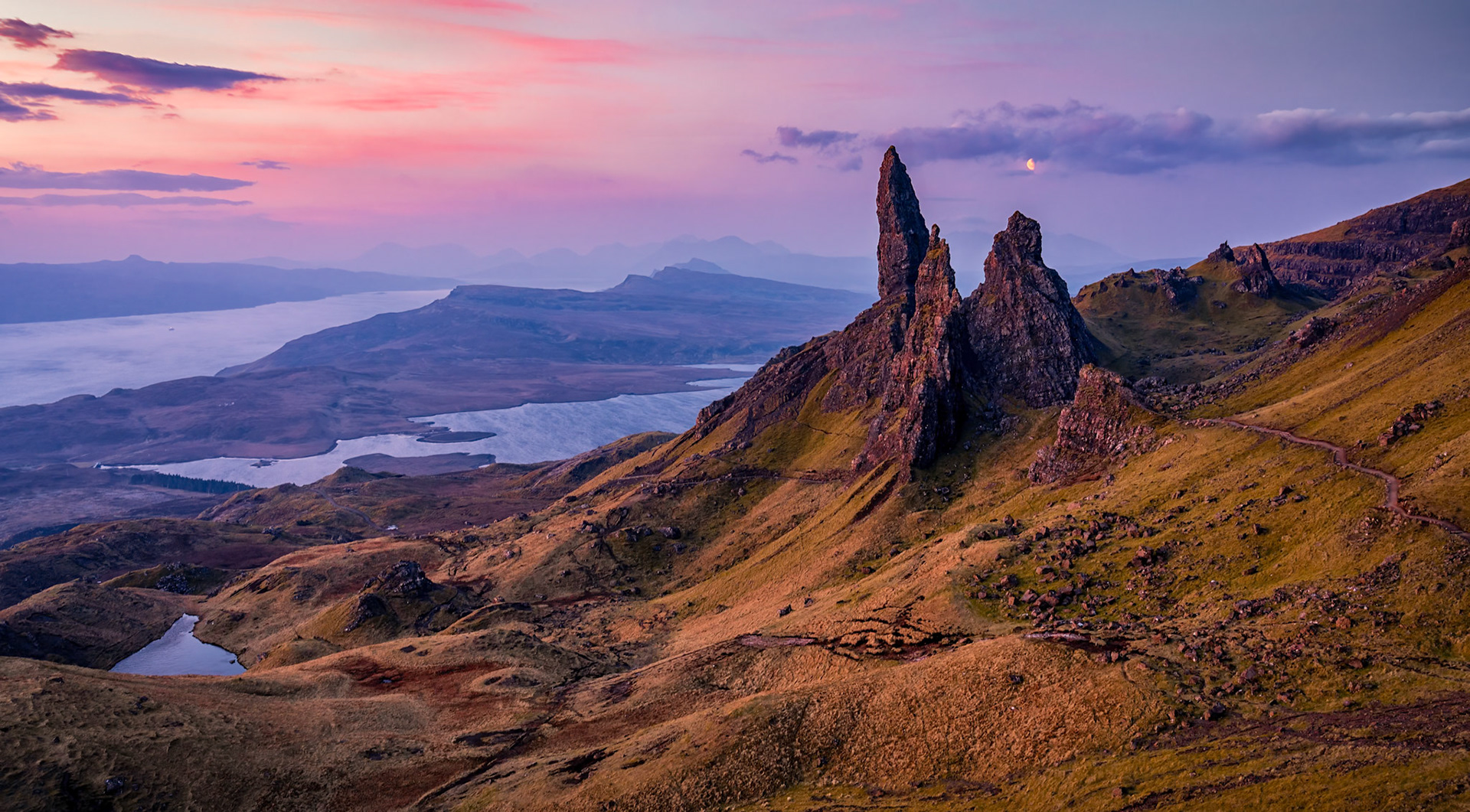 Old Man of Storr sunrise