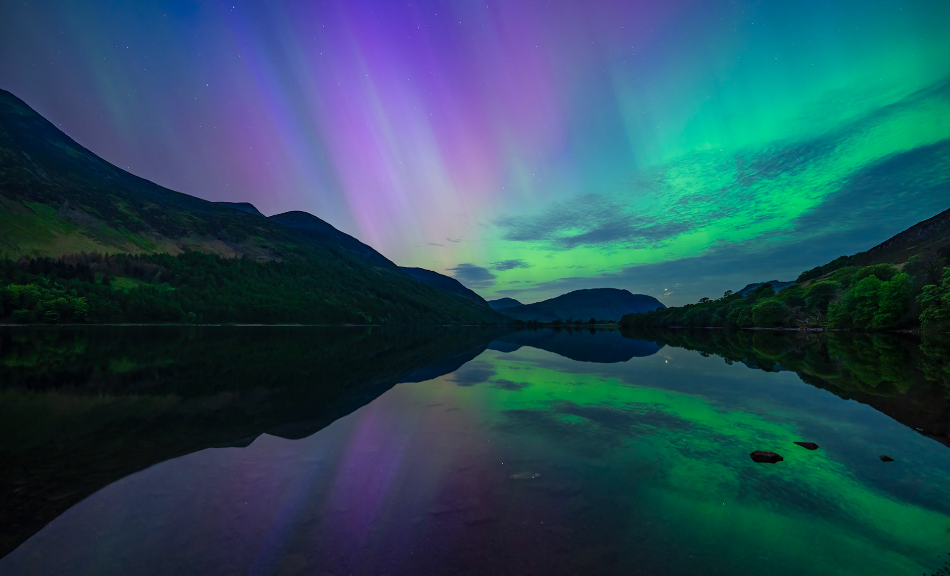 Buttermere Northern Lights