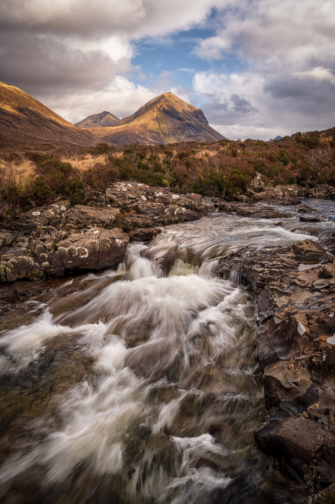Sligachan Falls and Marsco