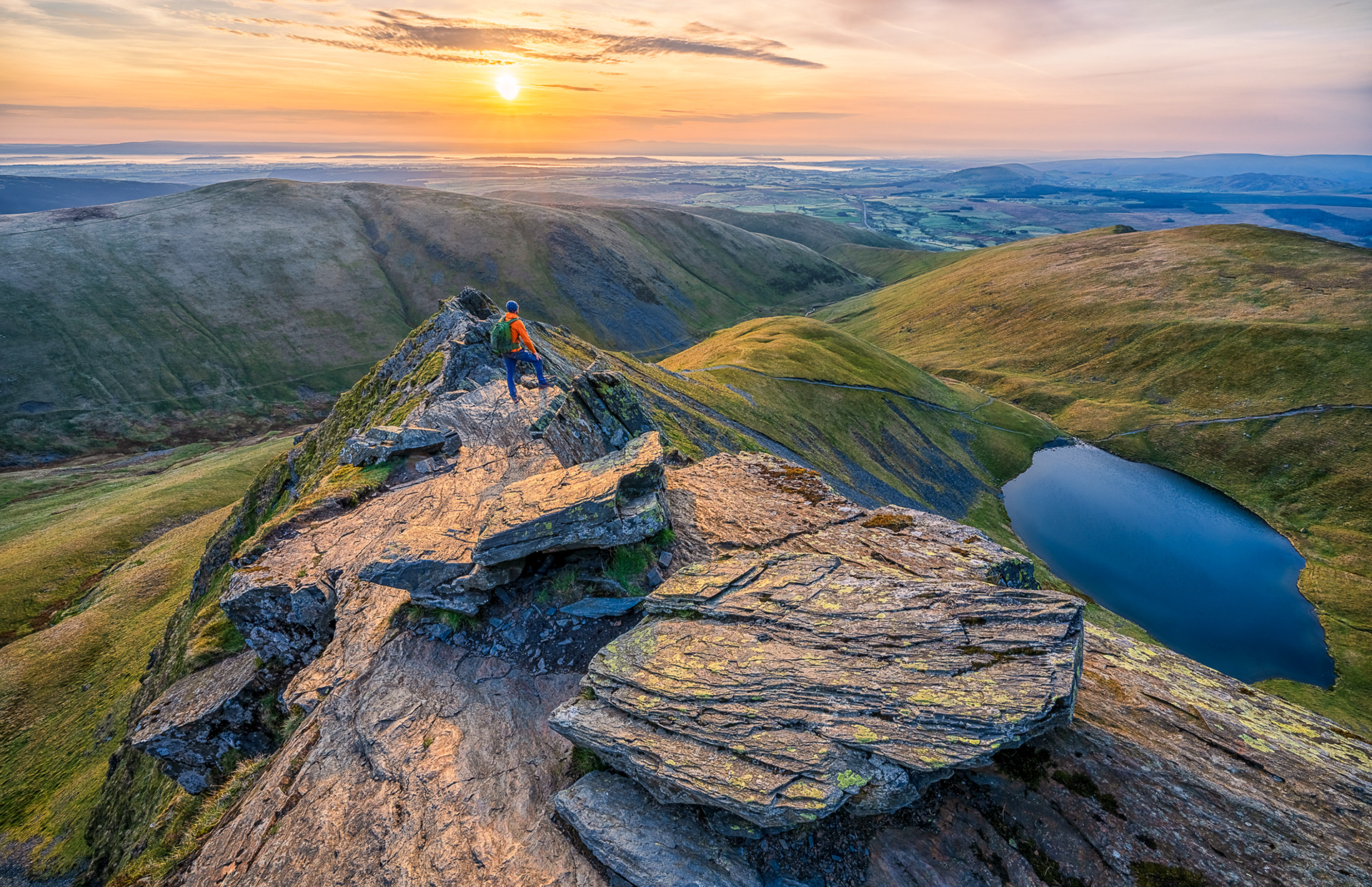Blencathra Sharp Edge Sunrise