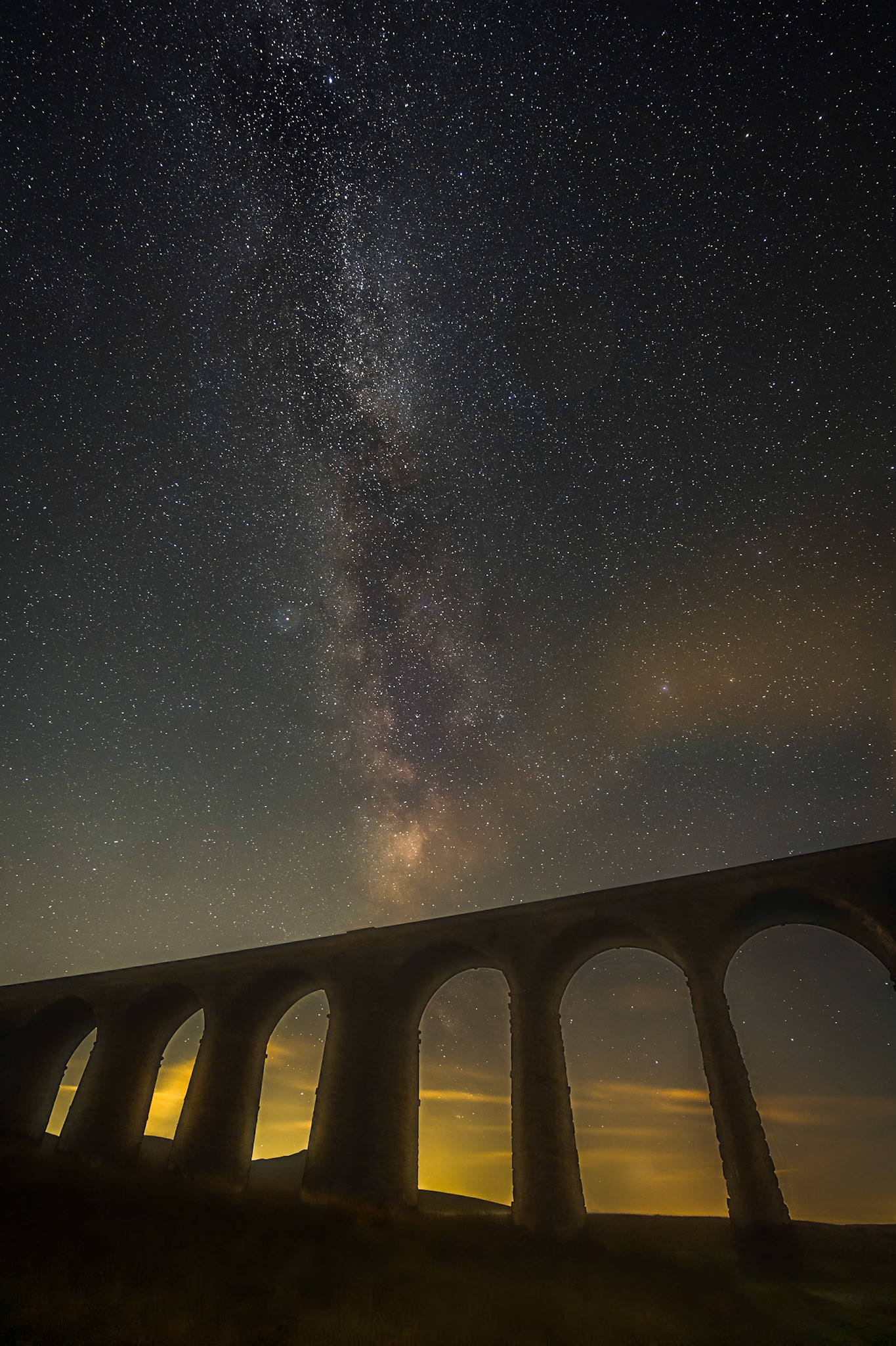 Ribblehead Viaduct Milky Way