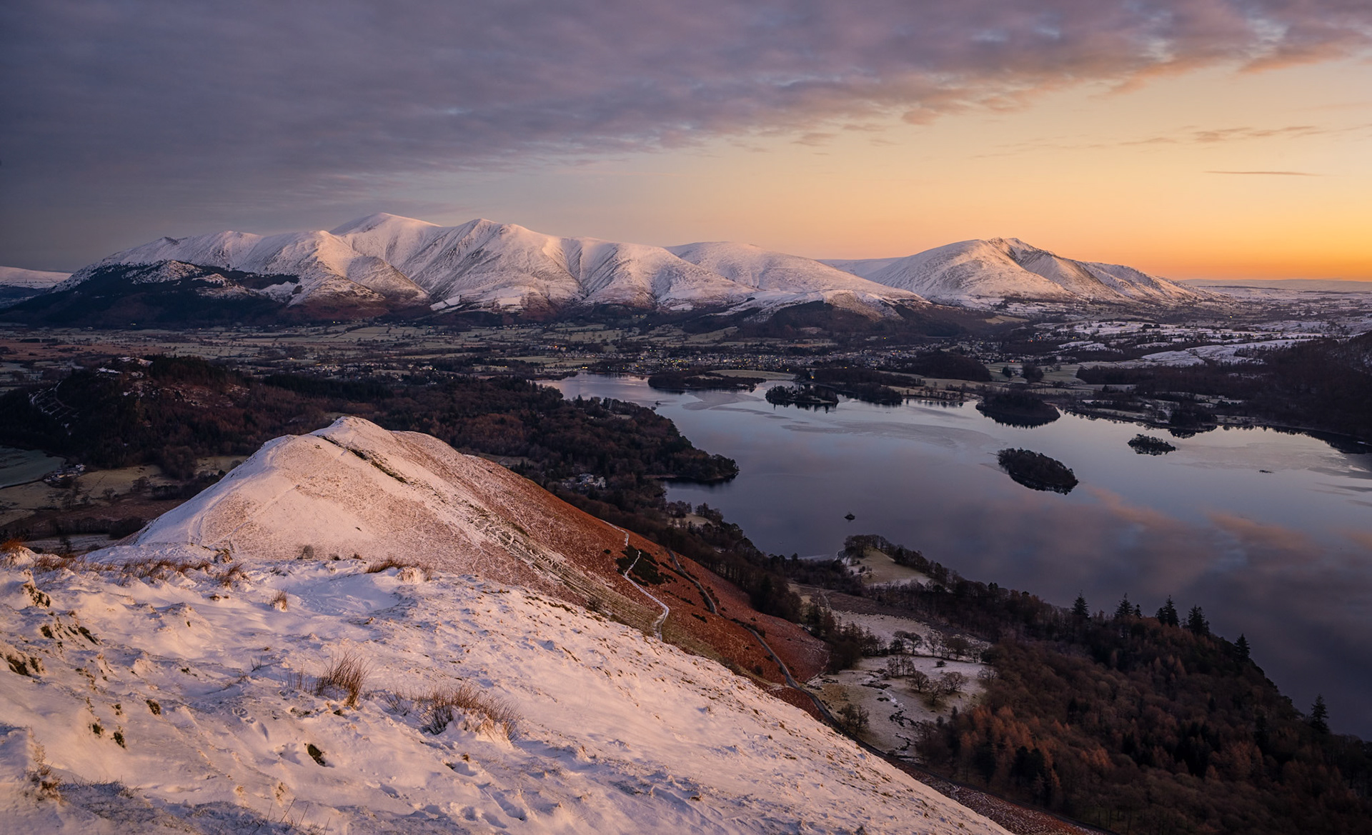 Skiddaw from Cat Bells