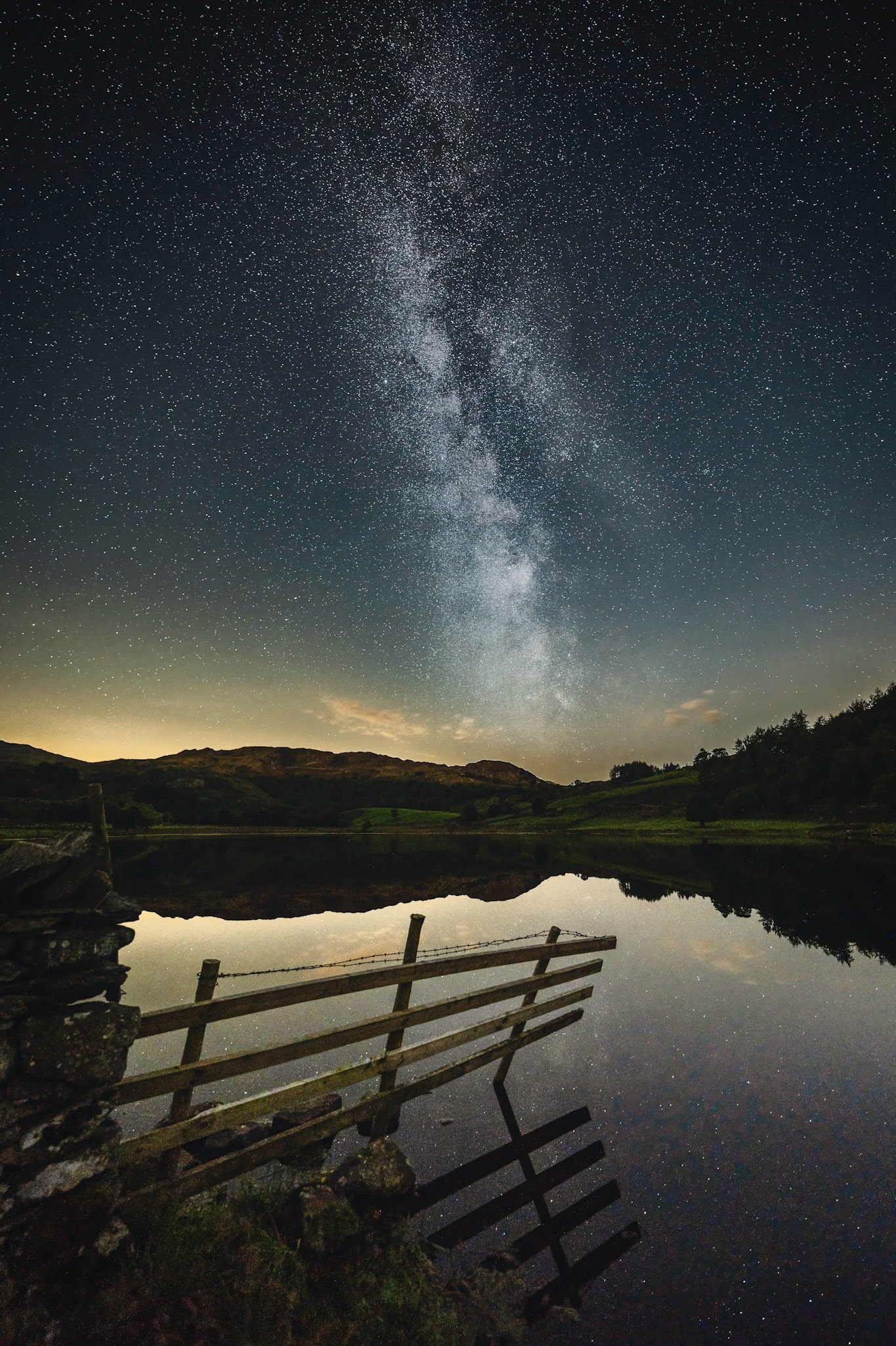 Watendlath Tarn Milky Way