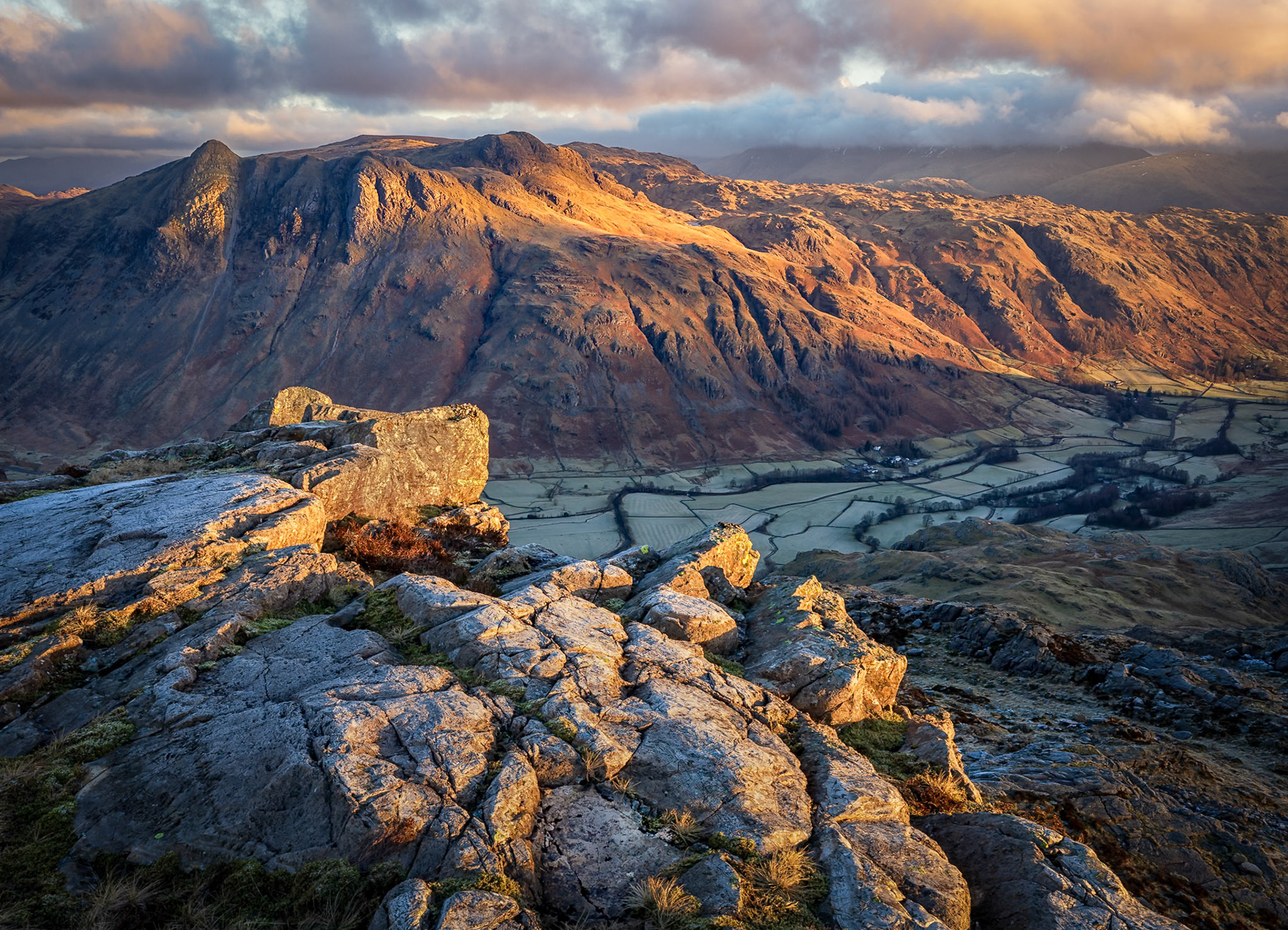 Langdale Pikes from Pike O Blisco