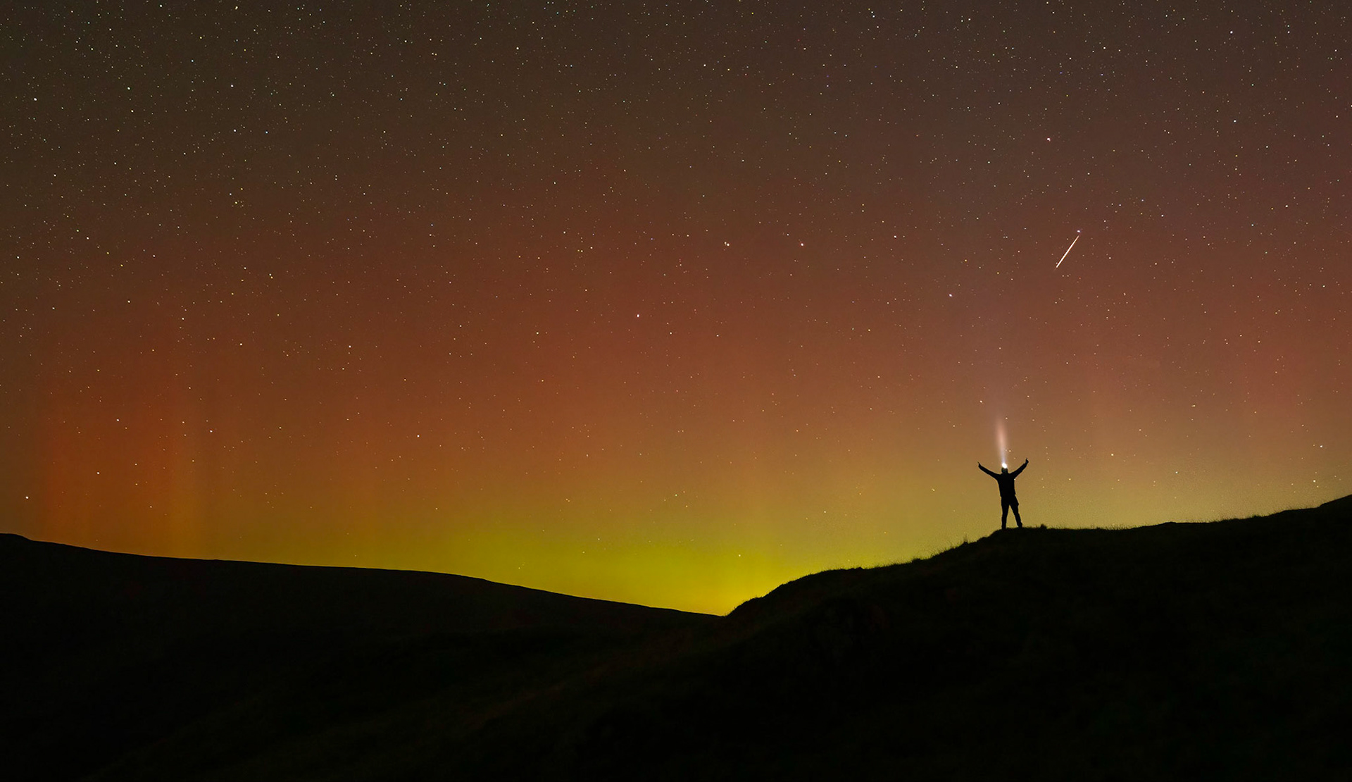 Haweswater Aurora and Meteor