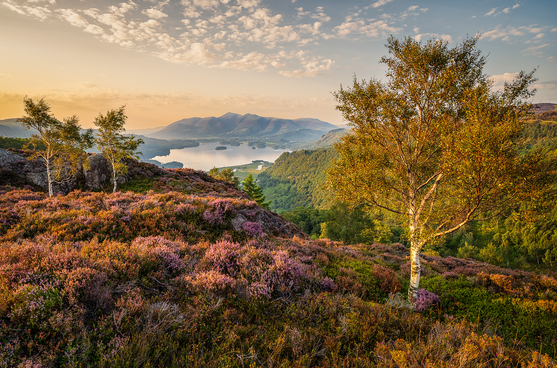 Grange Fell Borrowdale Sunset