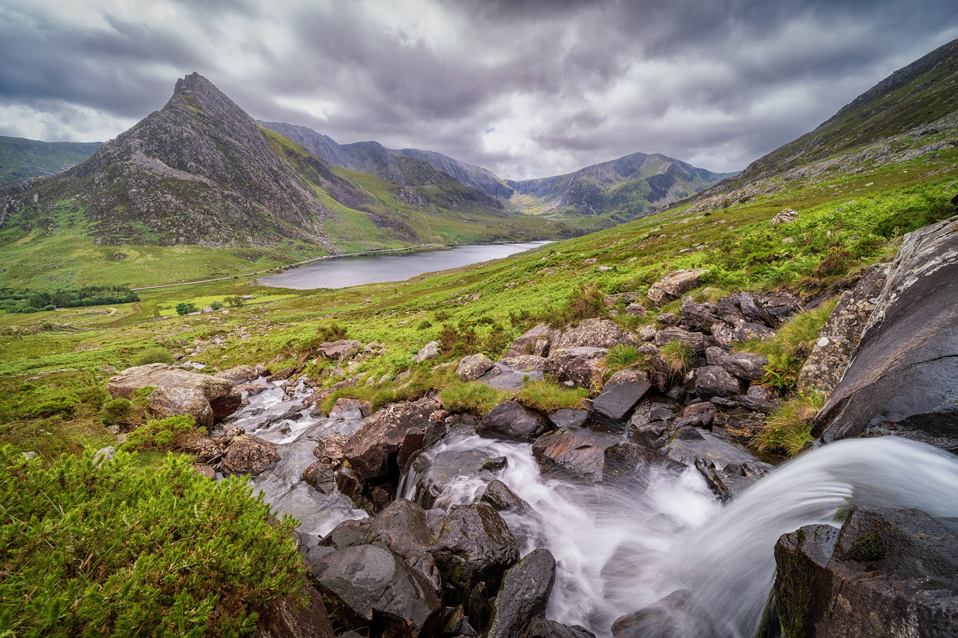 Afon Lloer and Trfyan, Snowdonia