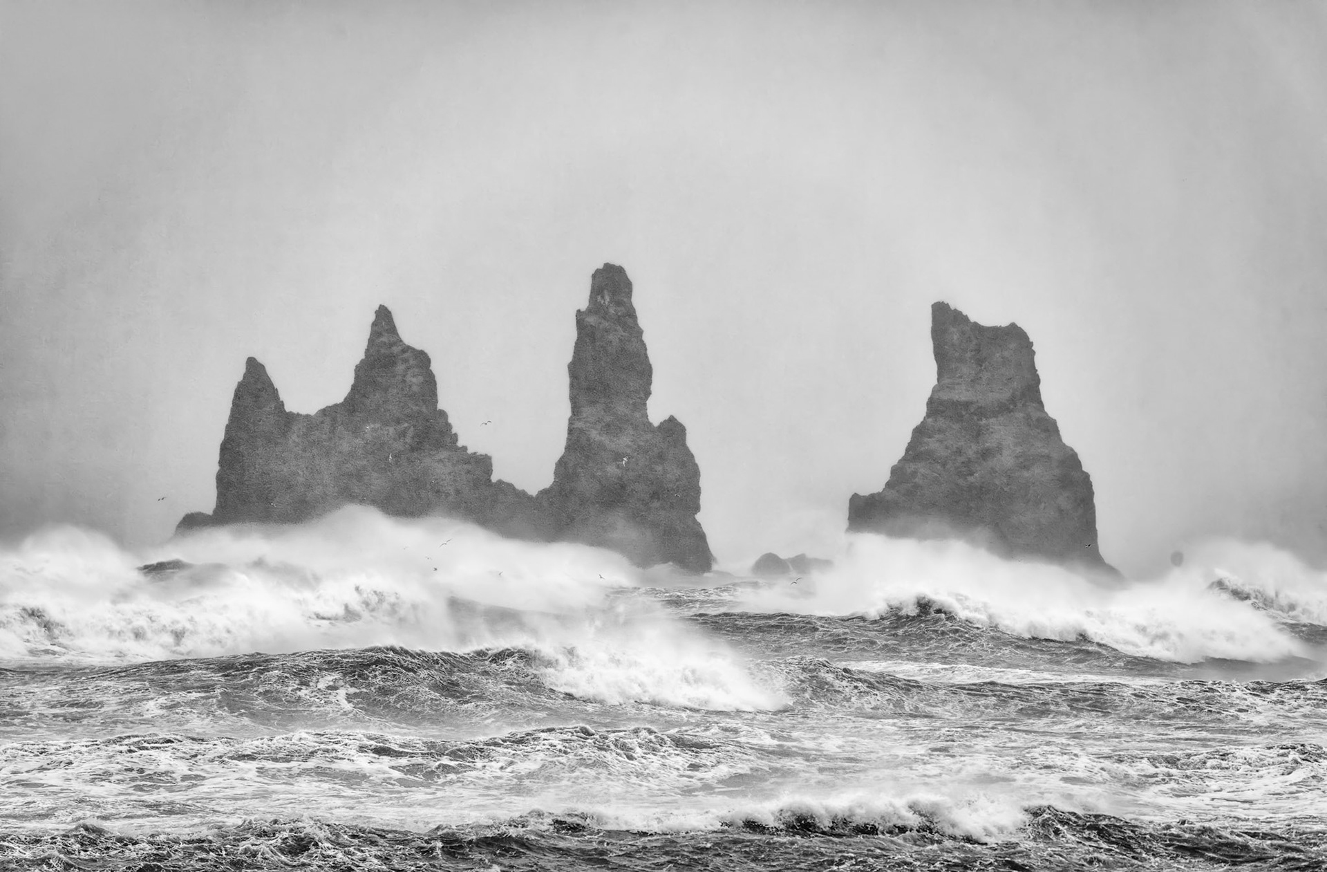 Vik Sea stacks