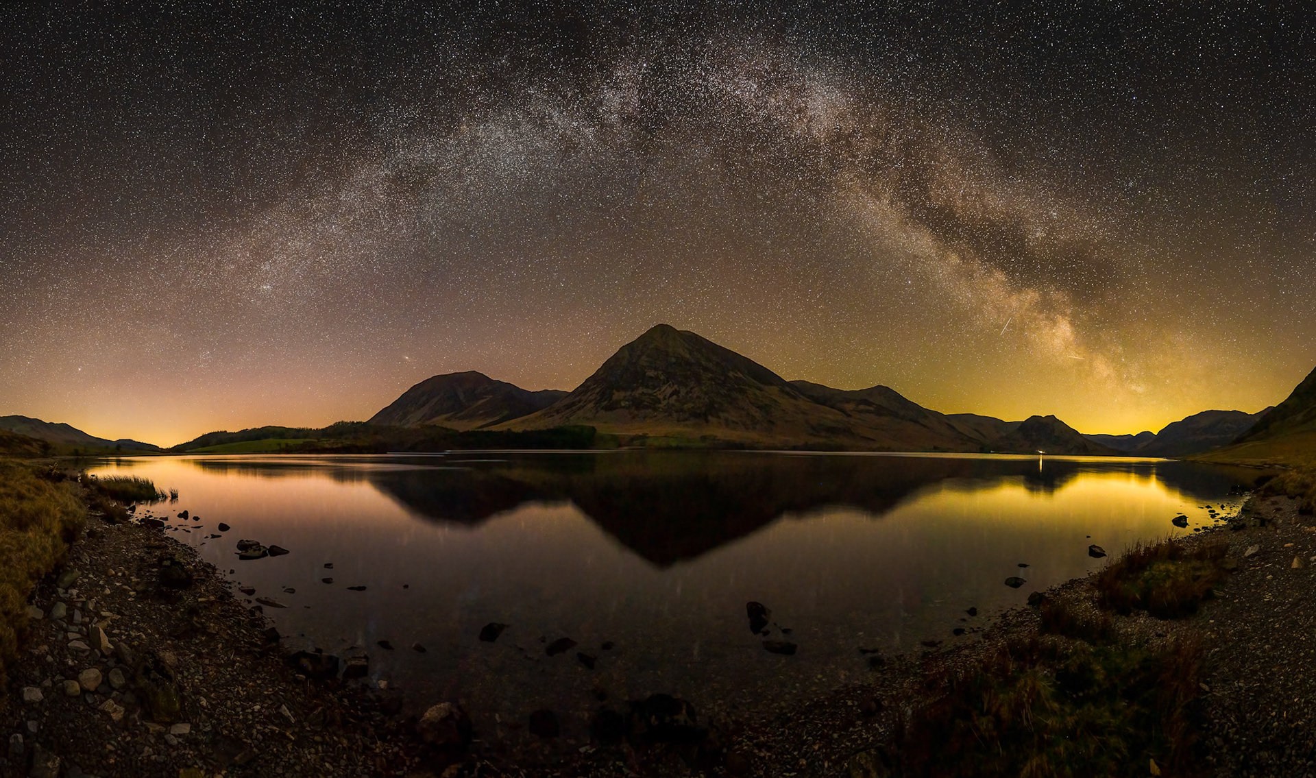 Crummock Water Milky Way