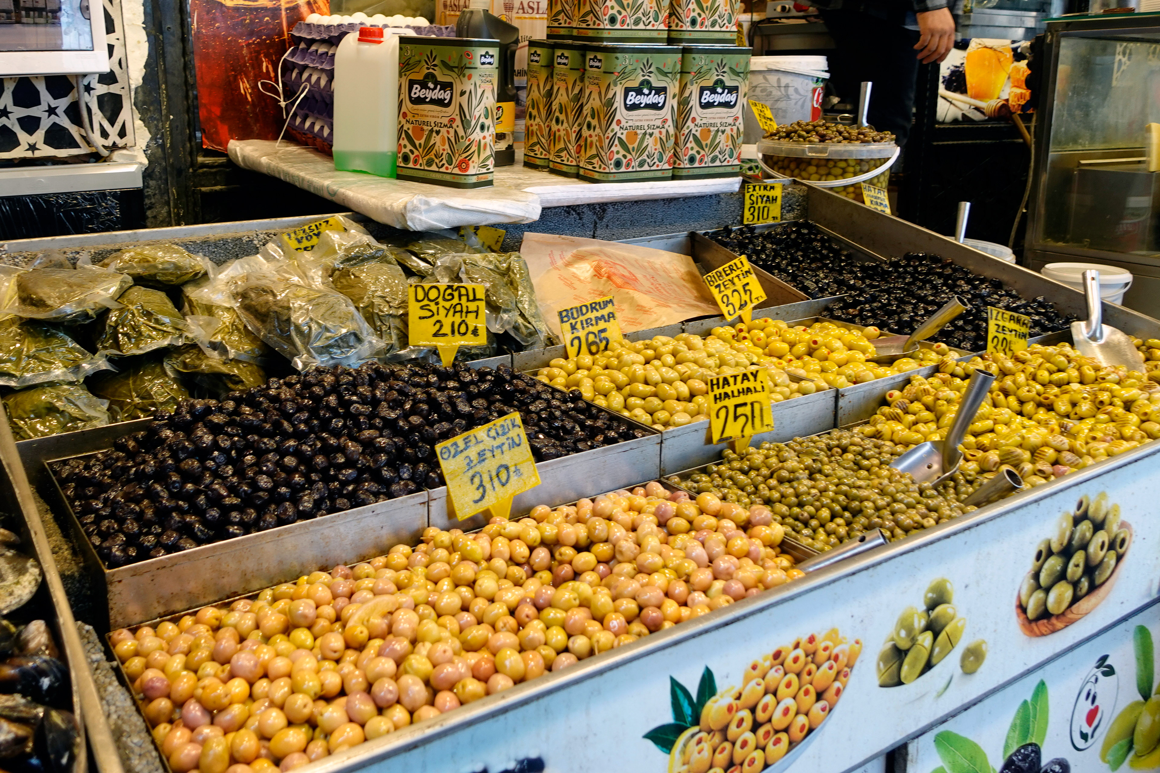 And there apparently is a different kind of olive for every occasion.