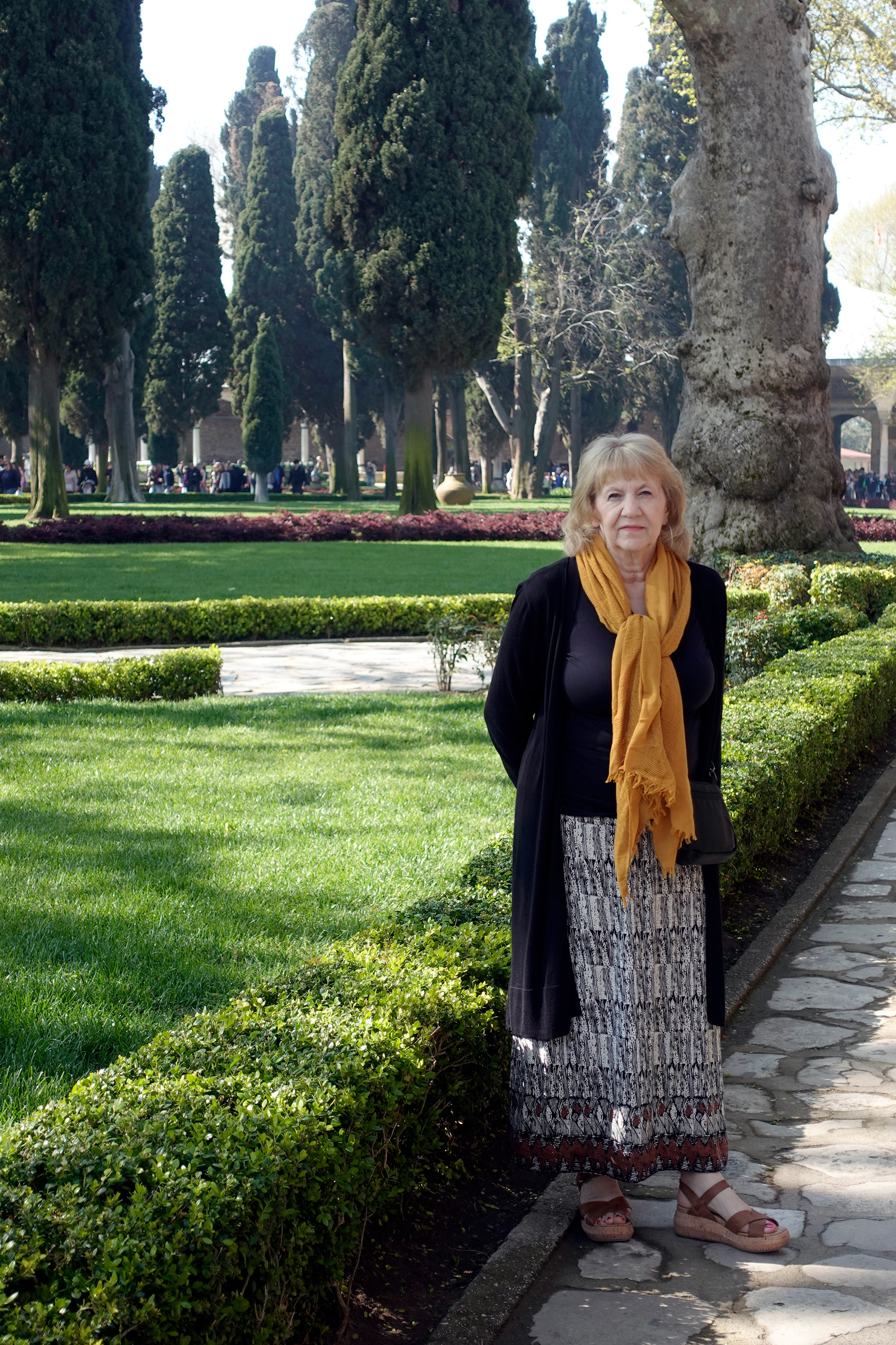 The Topkapi Museum is in the former palace of the Sultans and is surrounded by serene parks and fountains.