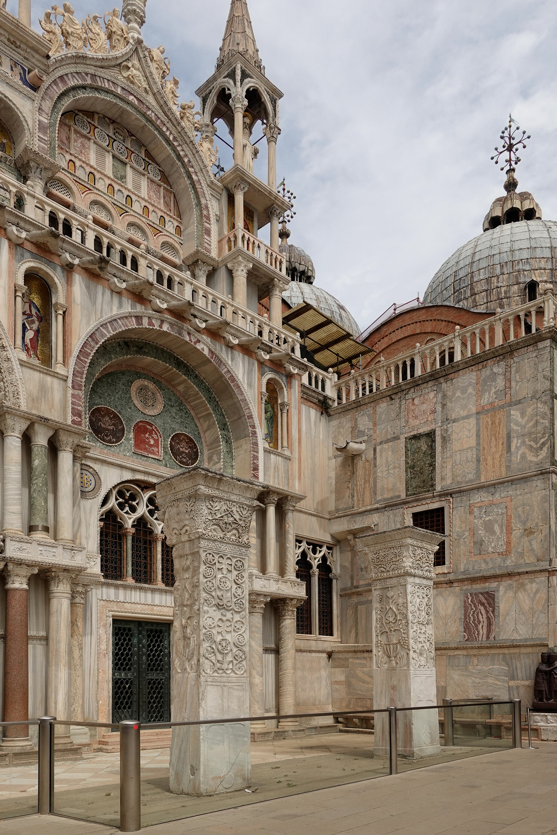 St. Mark's mixed designs and stolen architectural elements.