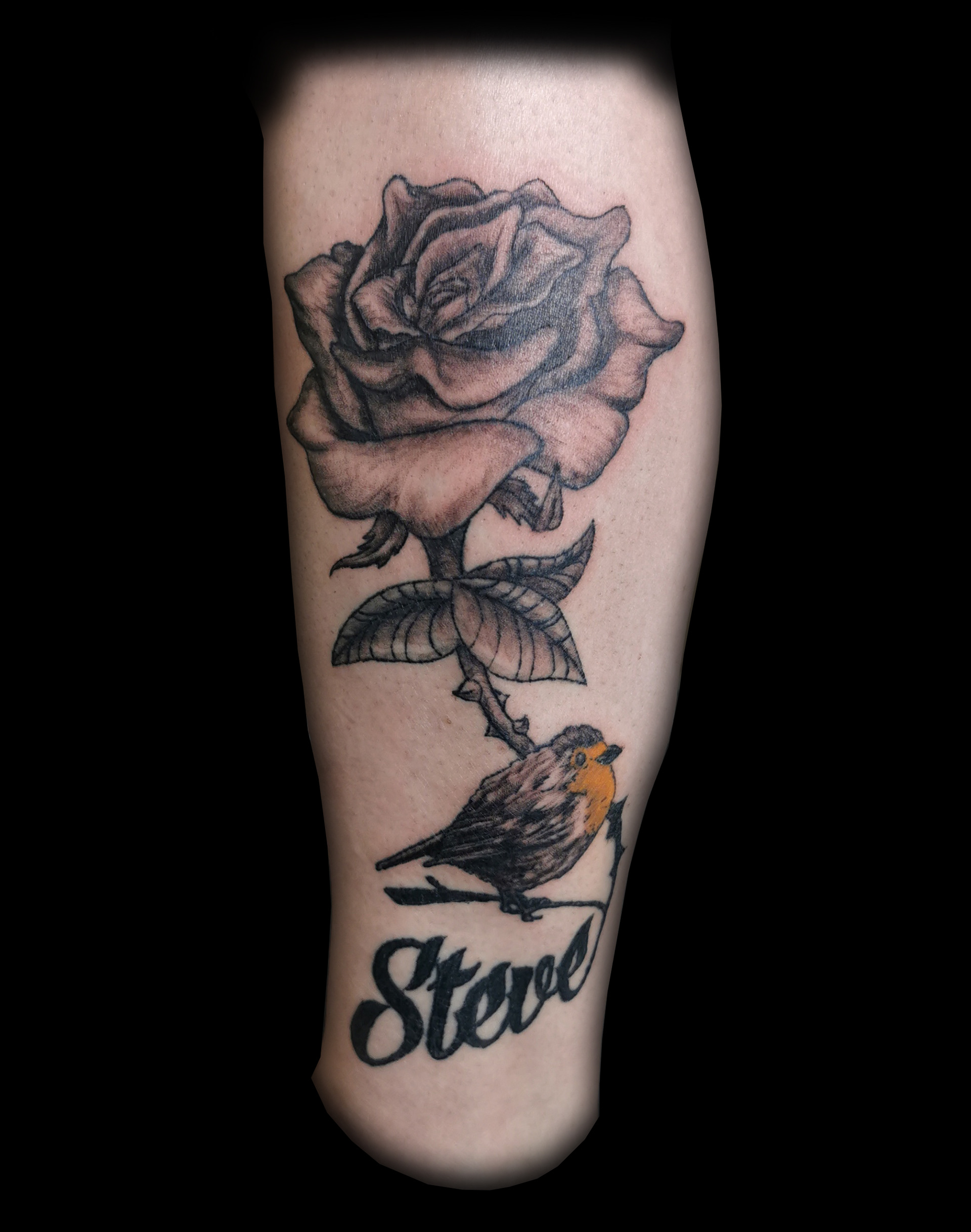 Finished tattoo (would like to add highlights in the future)