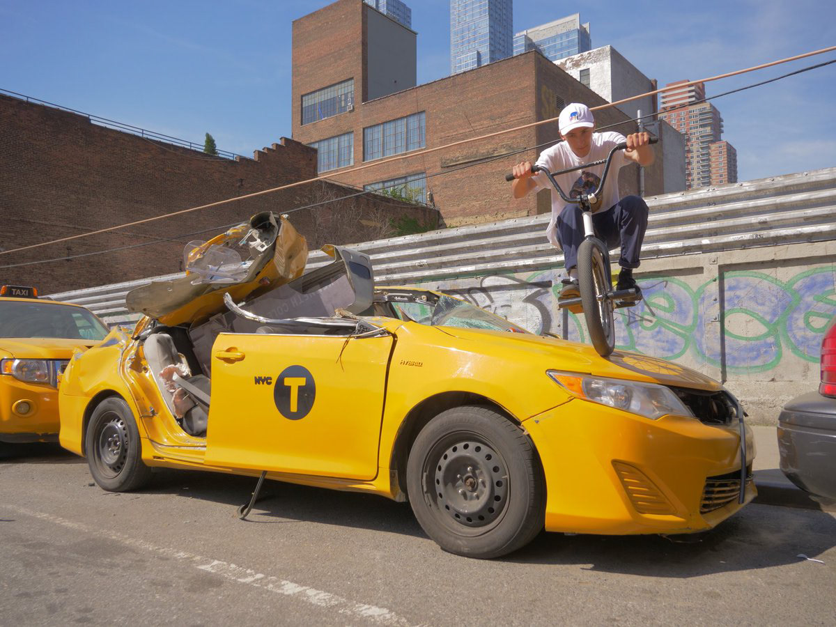 Photo by Anthony Panza wearing the first T-shirt design