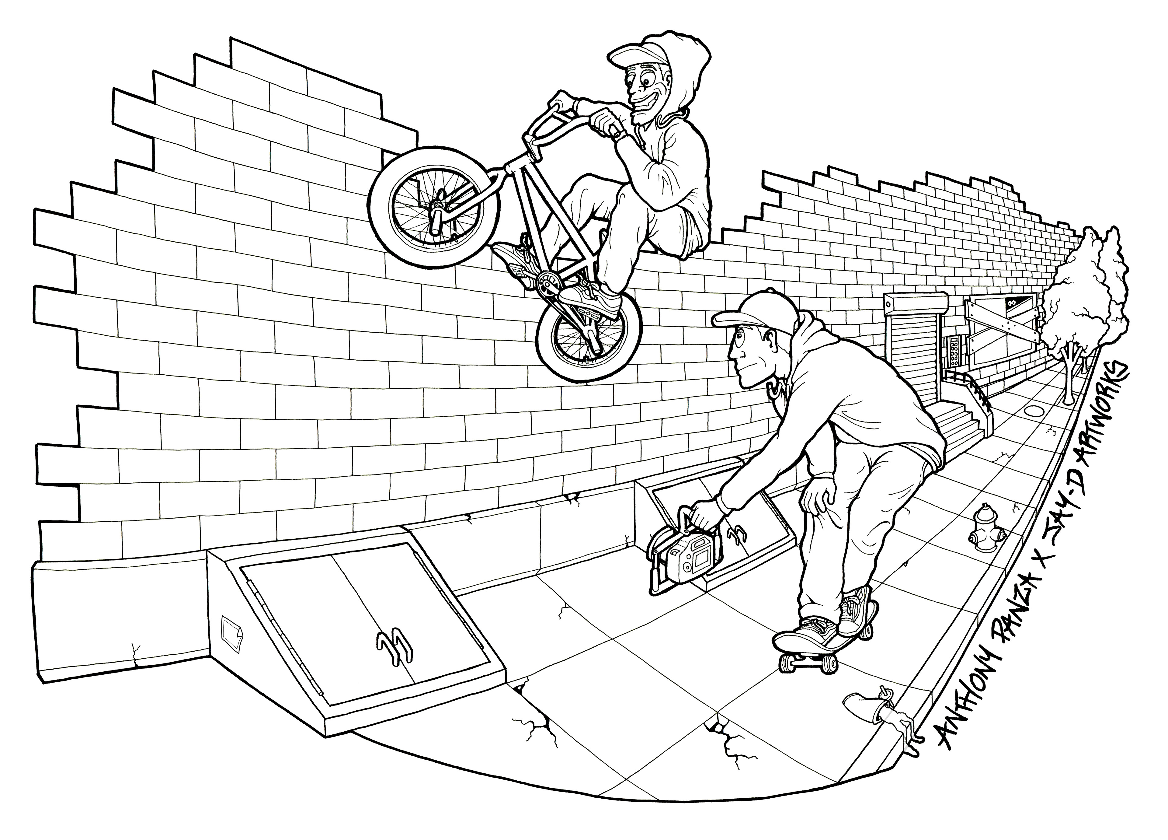Digital outline