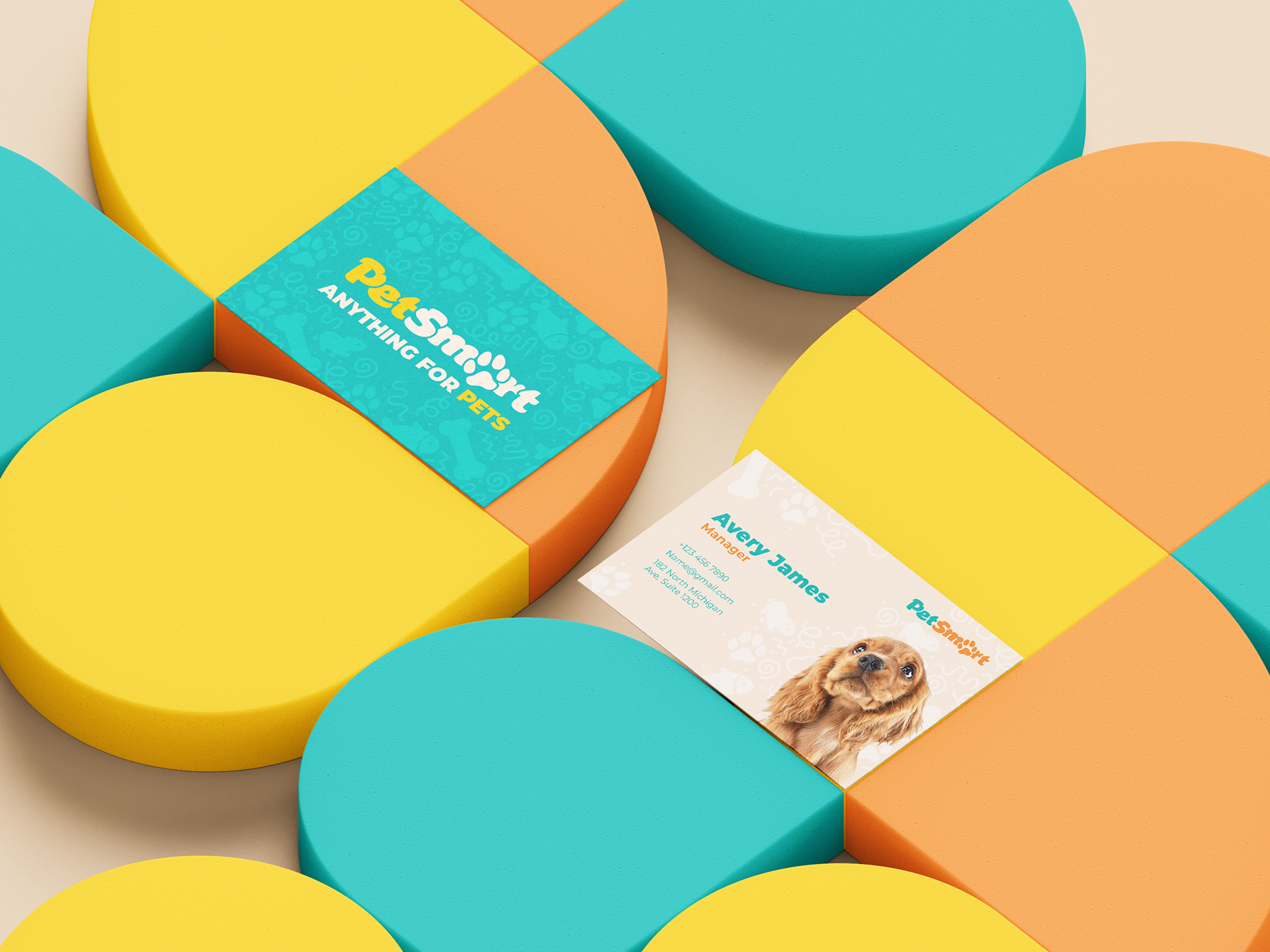 PetSmart Business Cards