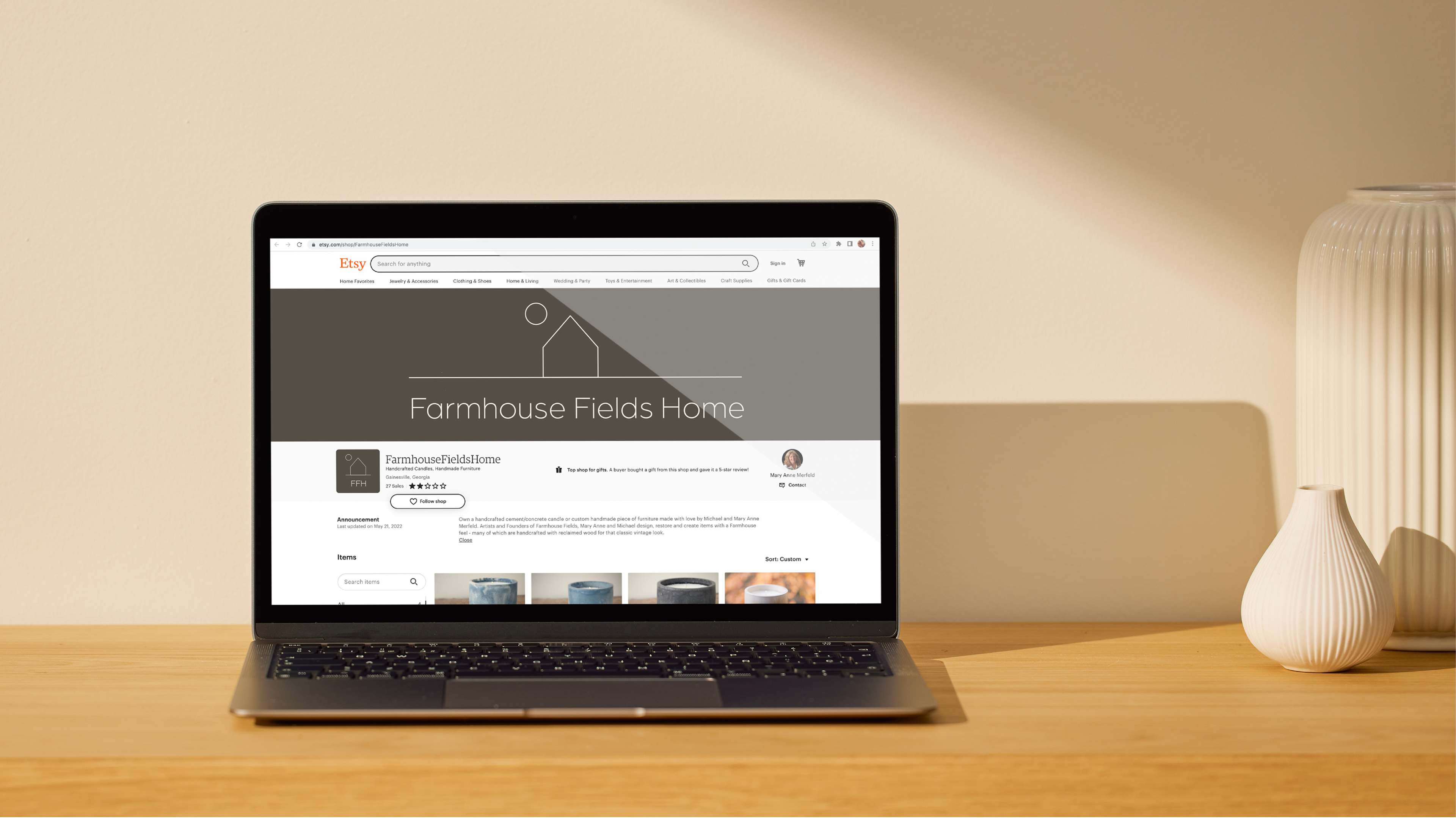 Farmhouse Fields Home Etsy