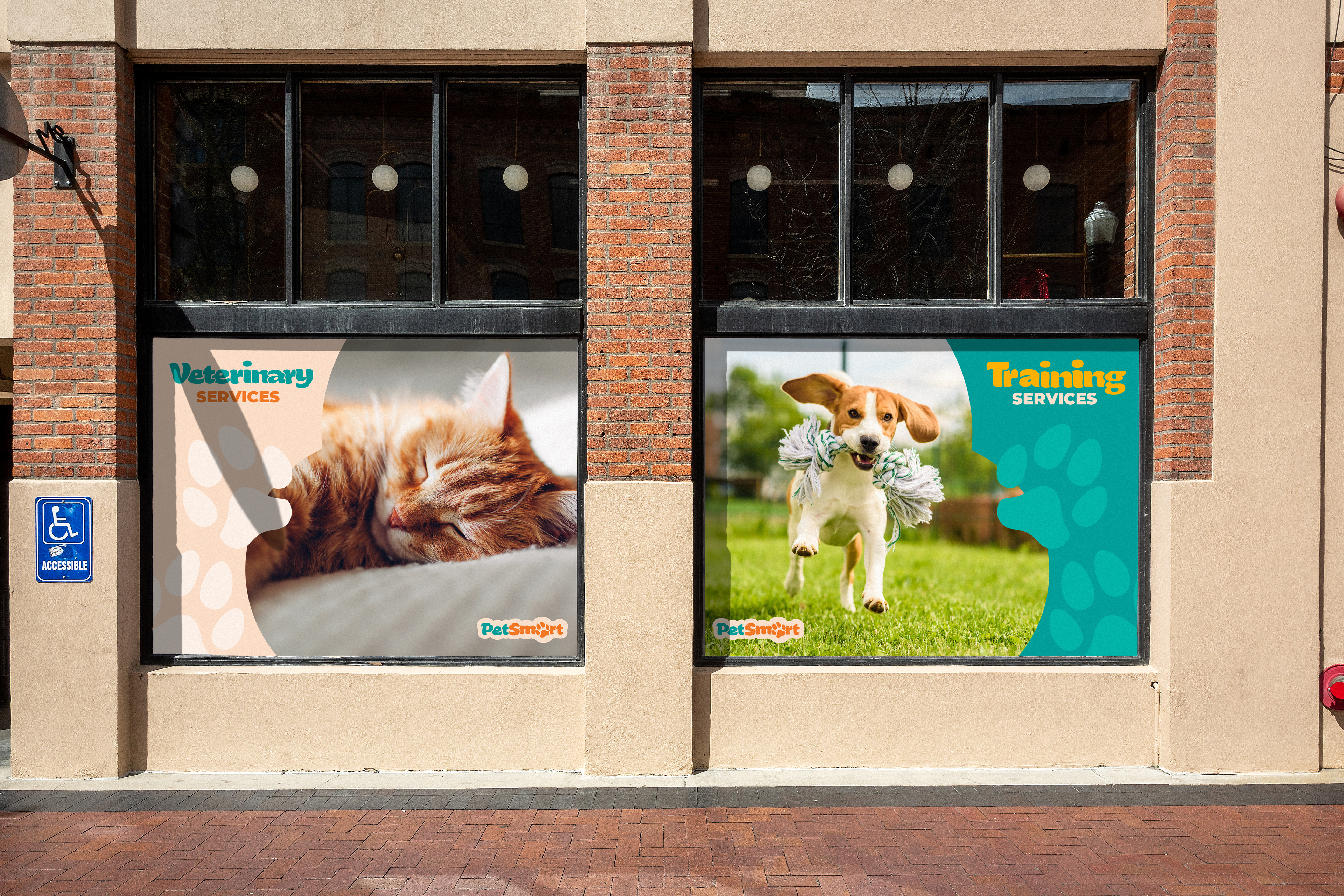 PetSmart Window Signage
