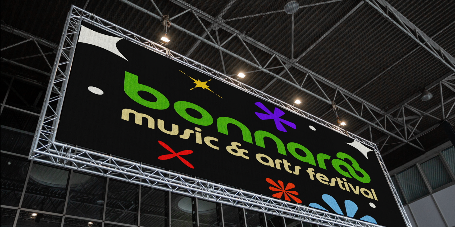 Bonnaroo event screen