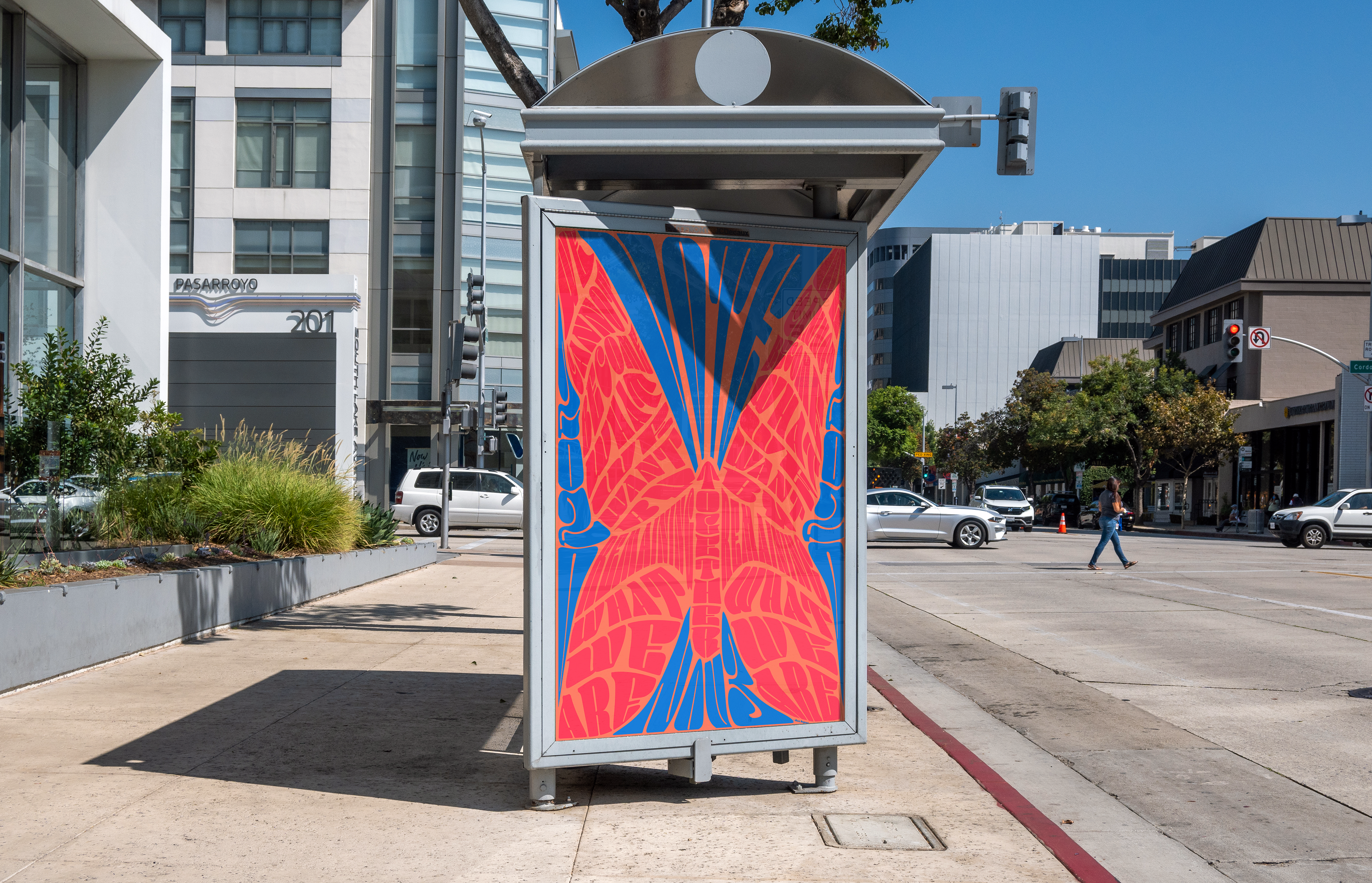 Get Out The Vote Poster outdoor advertisement