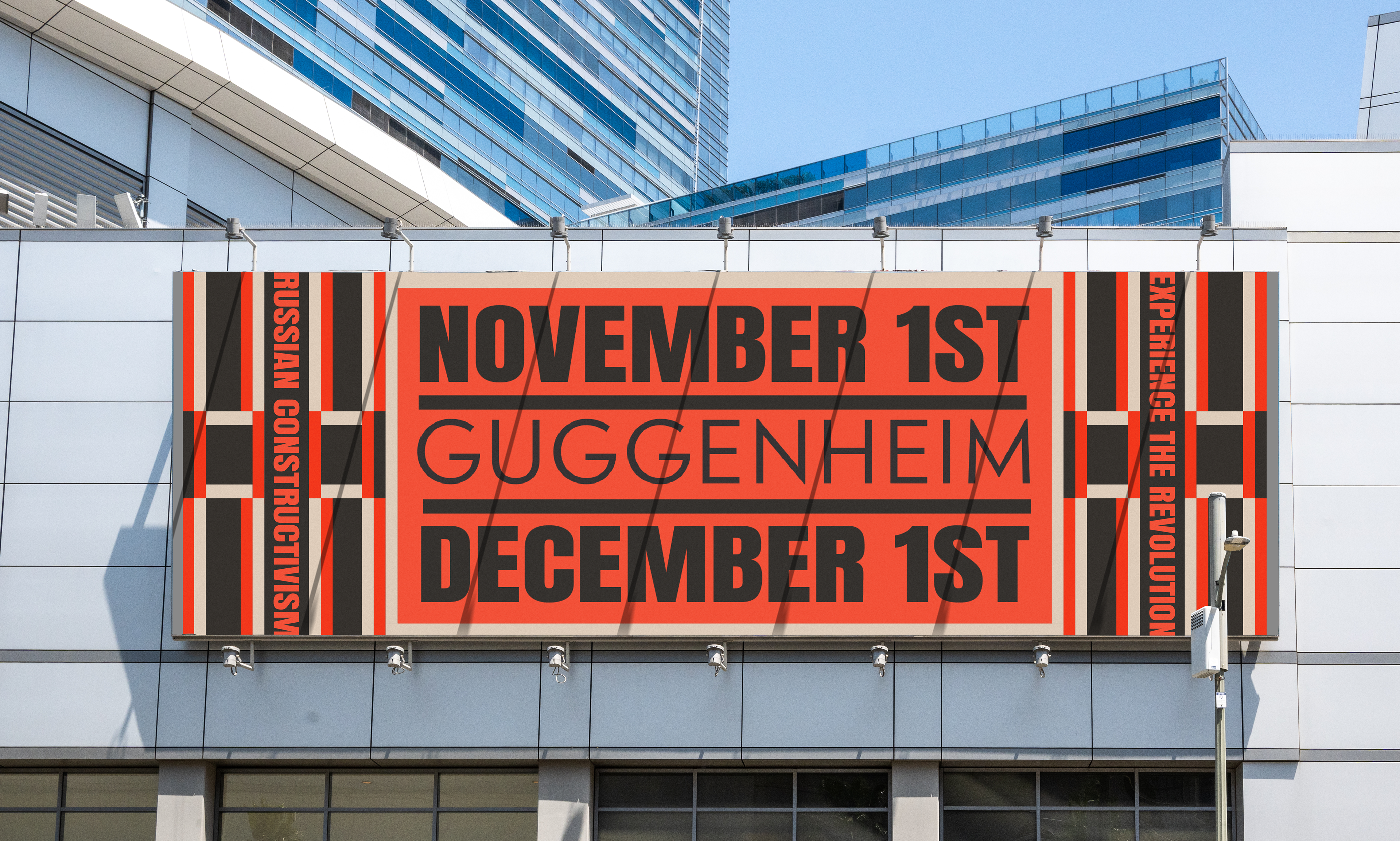 Constructivism Exhibition Billboard