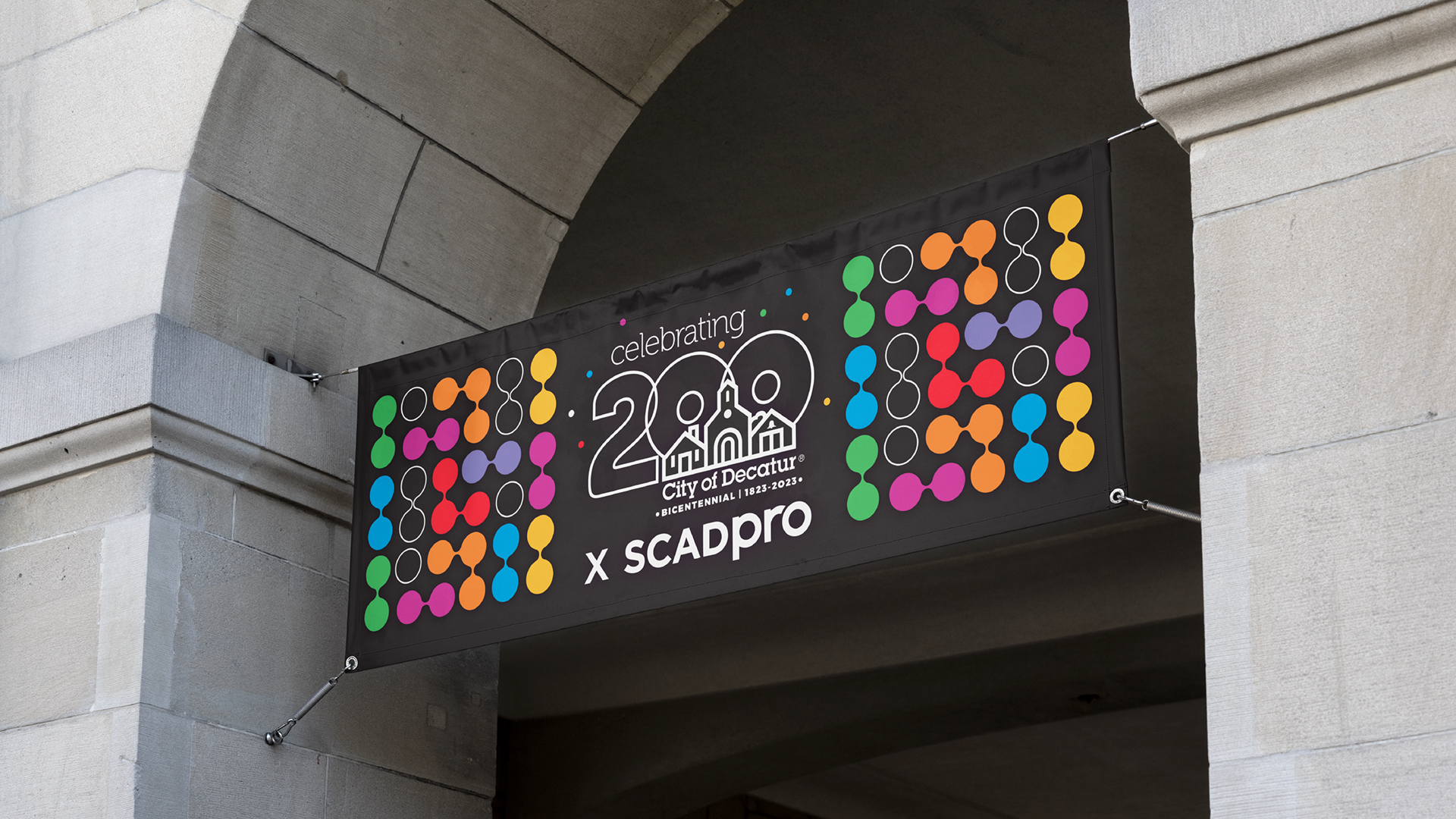 Decatur Bicentennial Banner