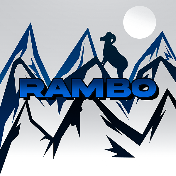 Custom Mountain Silhouette
