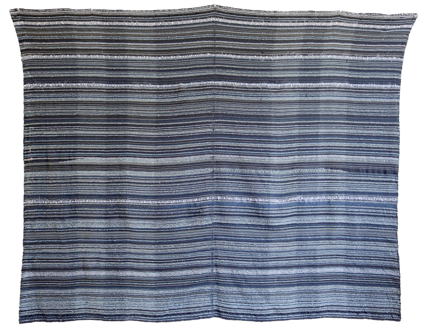 Conversations with Jess January 2022 - March 2022 2022, Cotton, Acrylic, 58” x 54”
