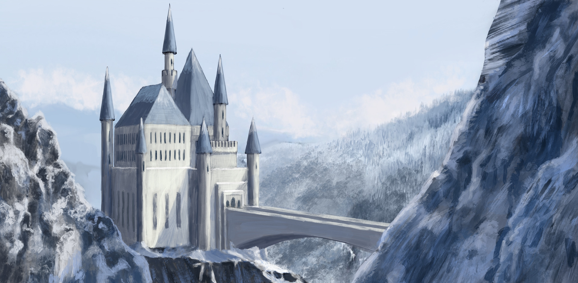 Tale of Robin Hood: Nottingham Castle (Digital Illustration)