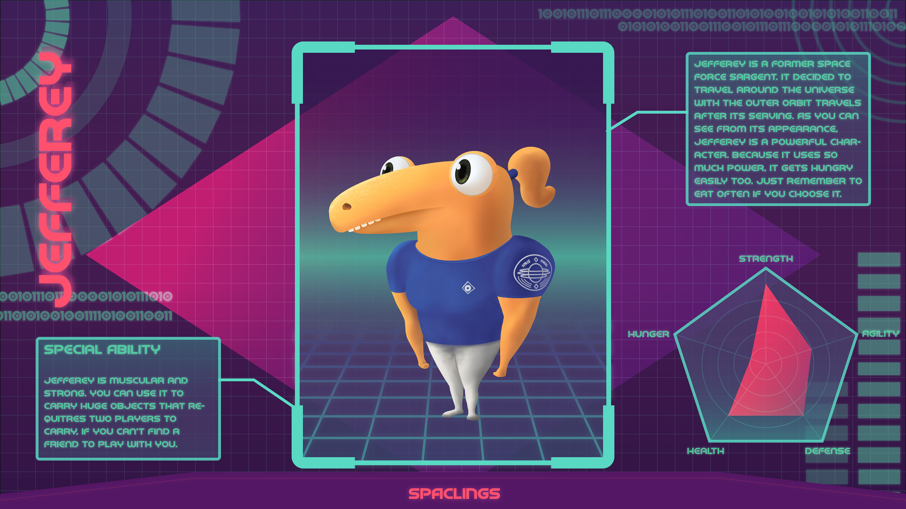 Project: Spaceling (Digital Illustration)