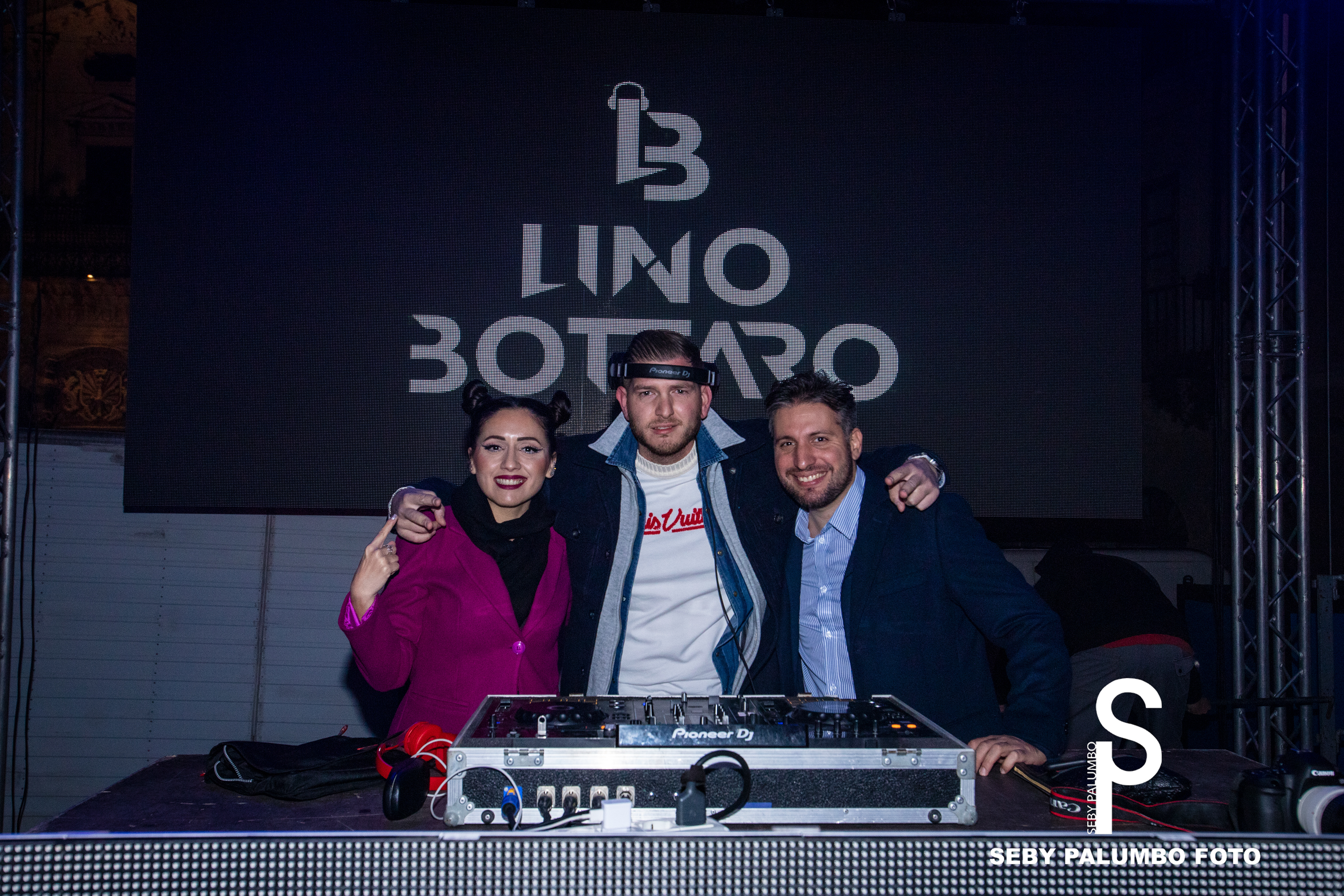 Lucia De Luca, DJ Lino Bottaro e Andrea Palumbo