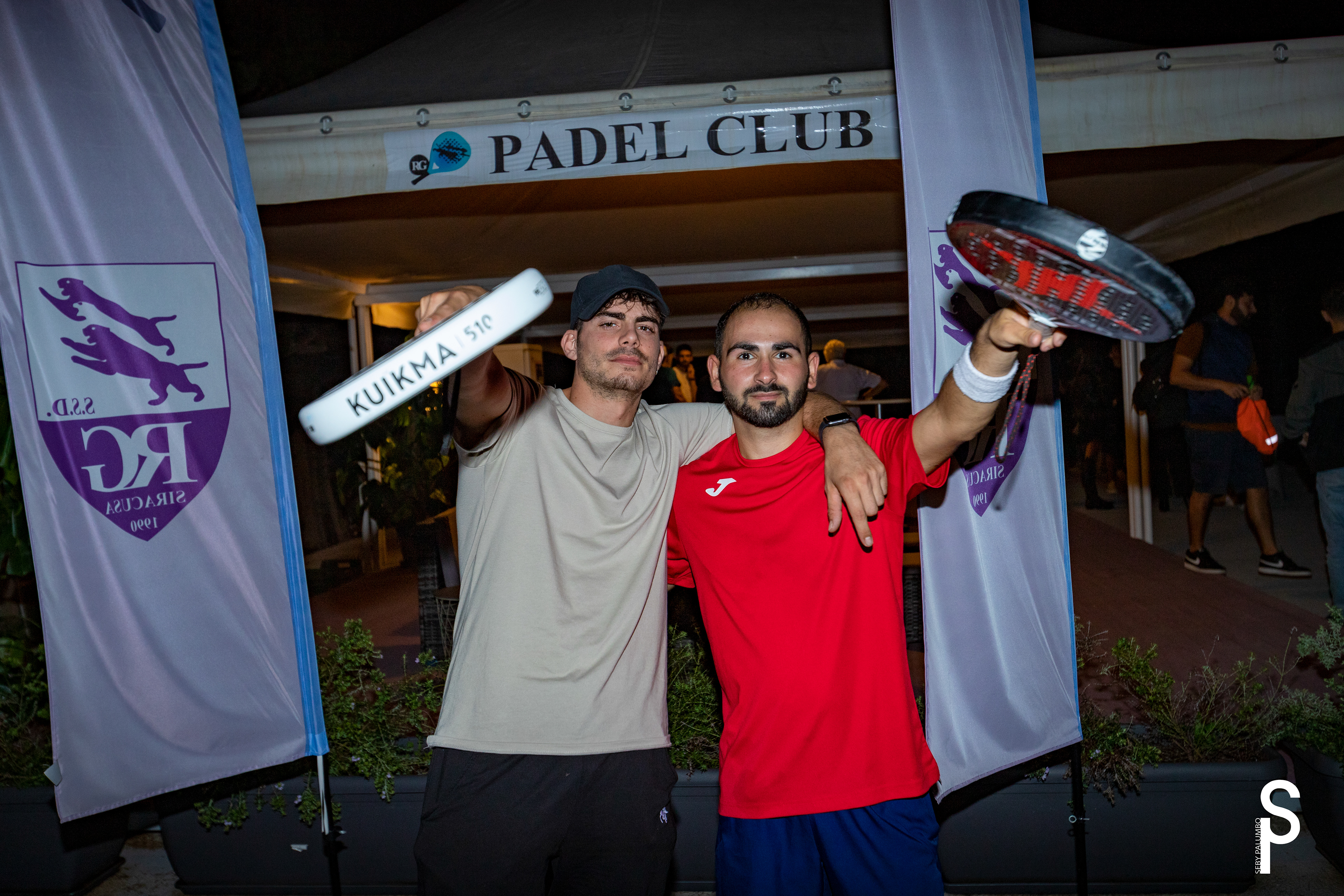 Primi classificati al torneo padel club FC team Siracusa