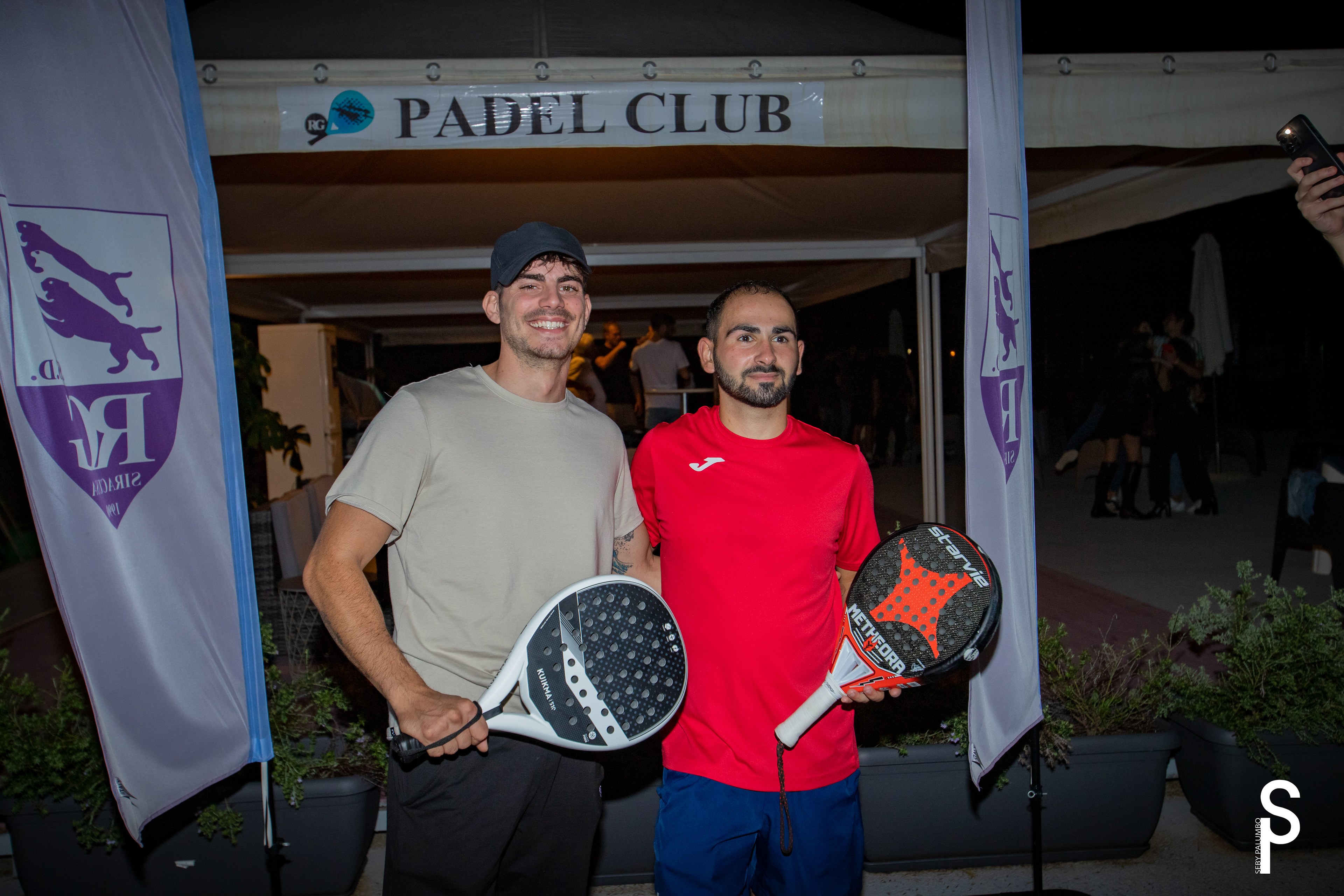 Primi classificati al torneo padel club FC team Siracusa