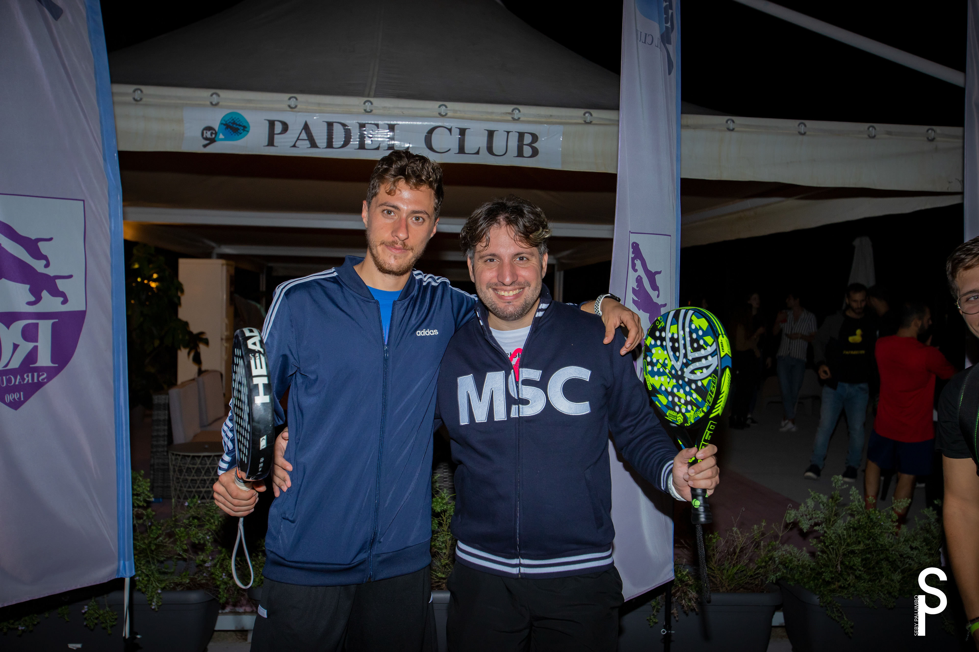 Secondi classificati al torneo padel club FC team Siracusa