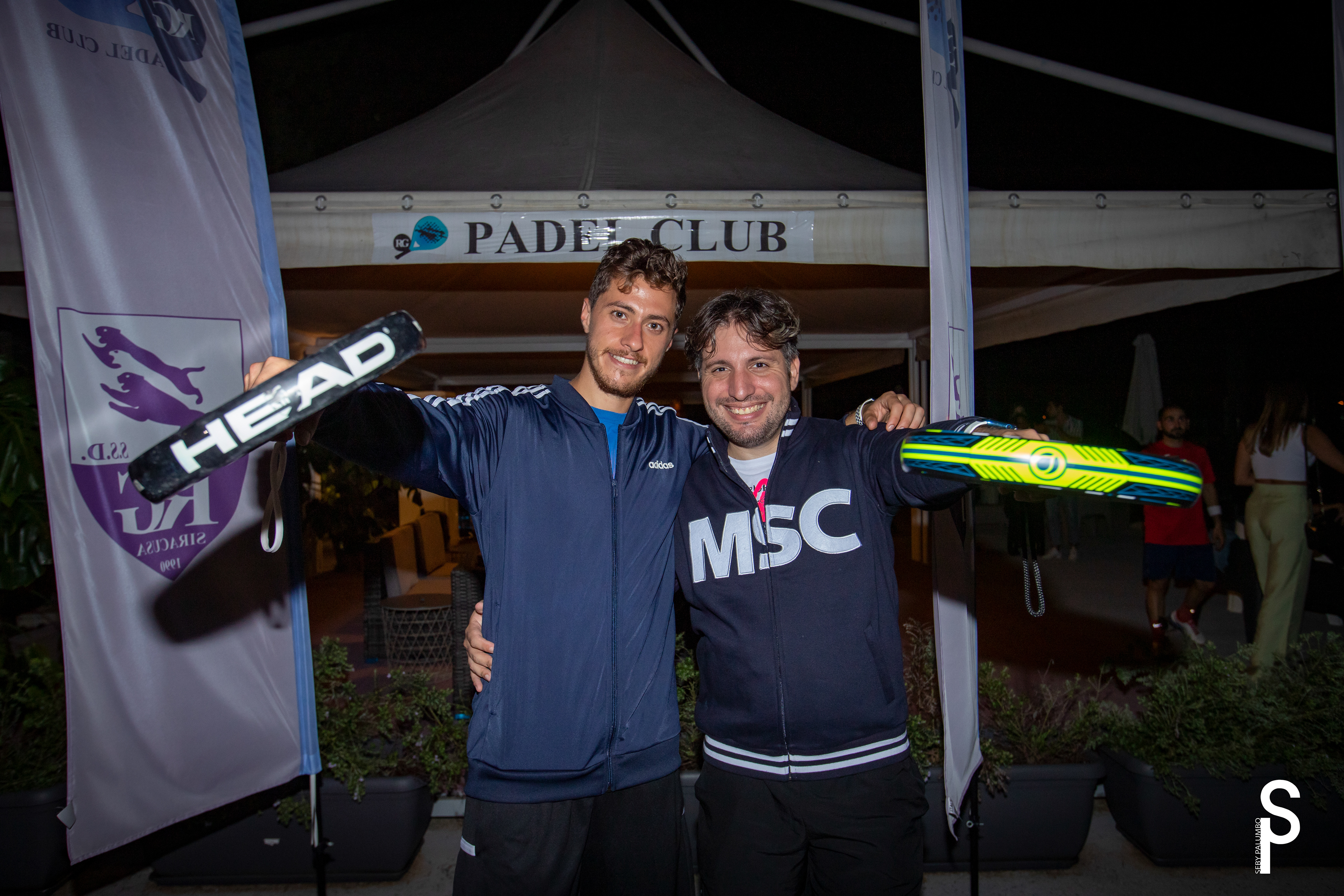 Secondi classificati al torneo padel club FC team Siracusa