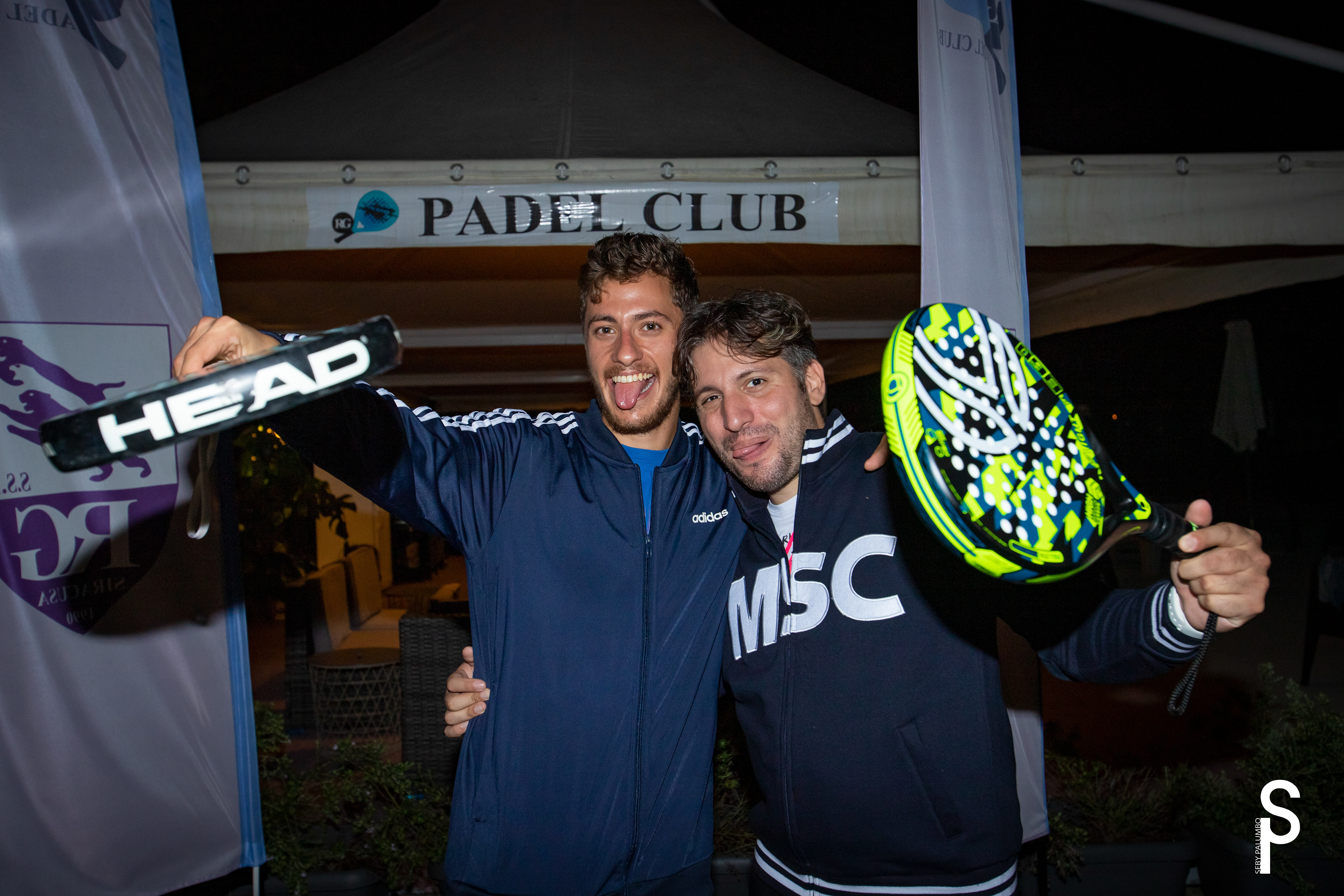Secondi classificati al torneo padel club FC team Siracusa