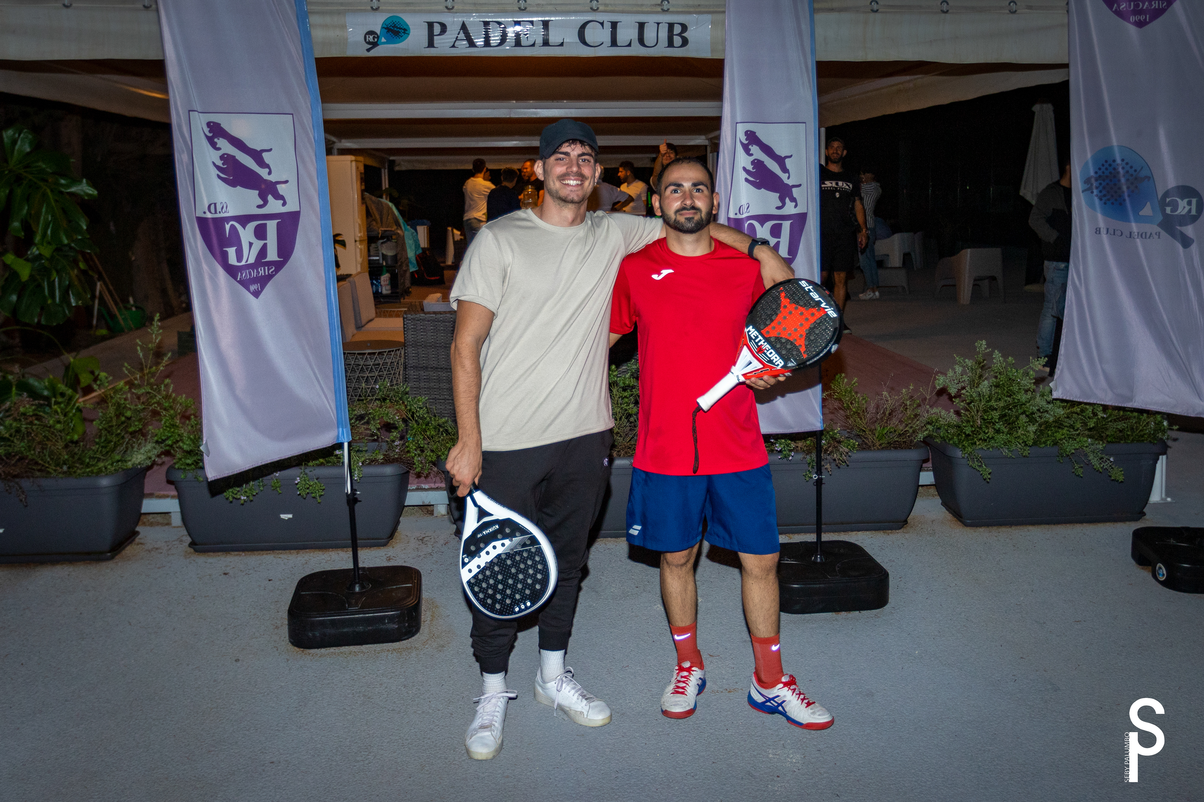 Primi classificati al torneo padel club FC team Siracusa