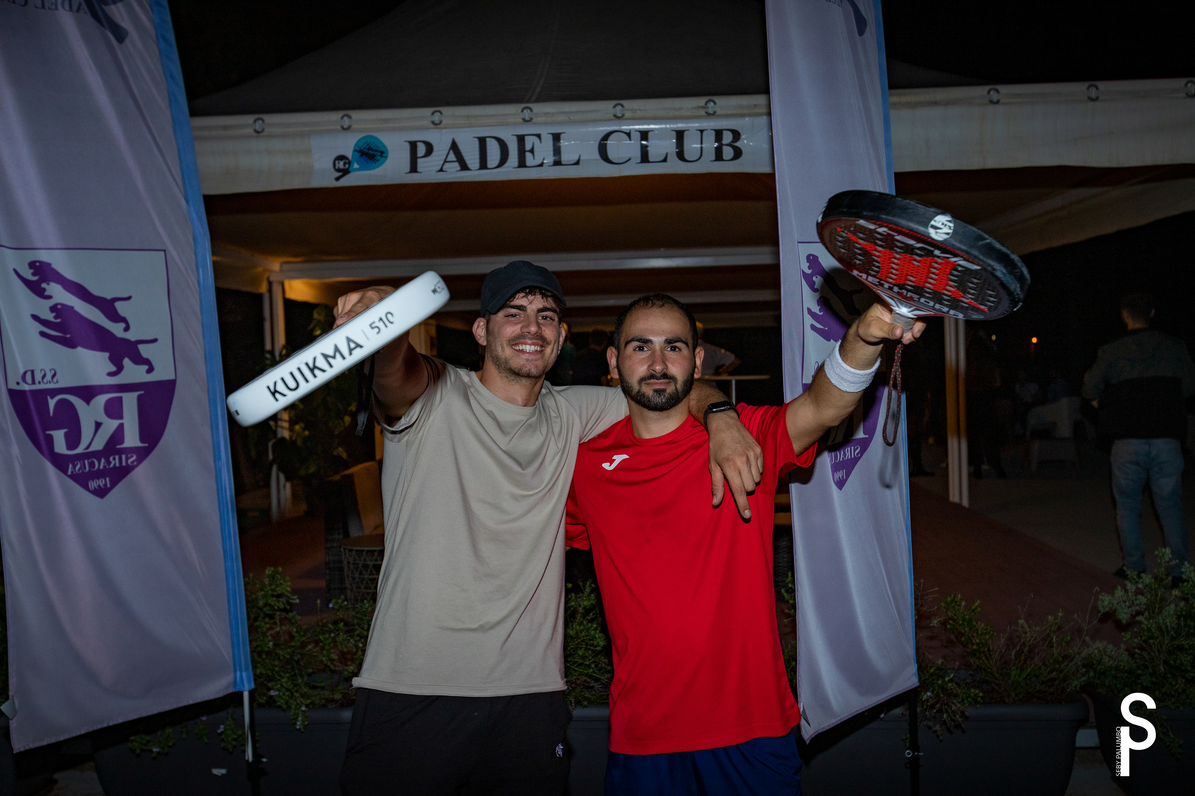 Primi classificati al torneo padel club FC team Siracusa