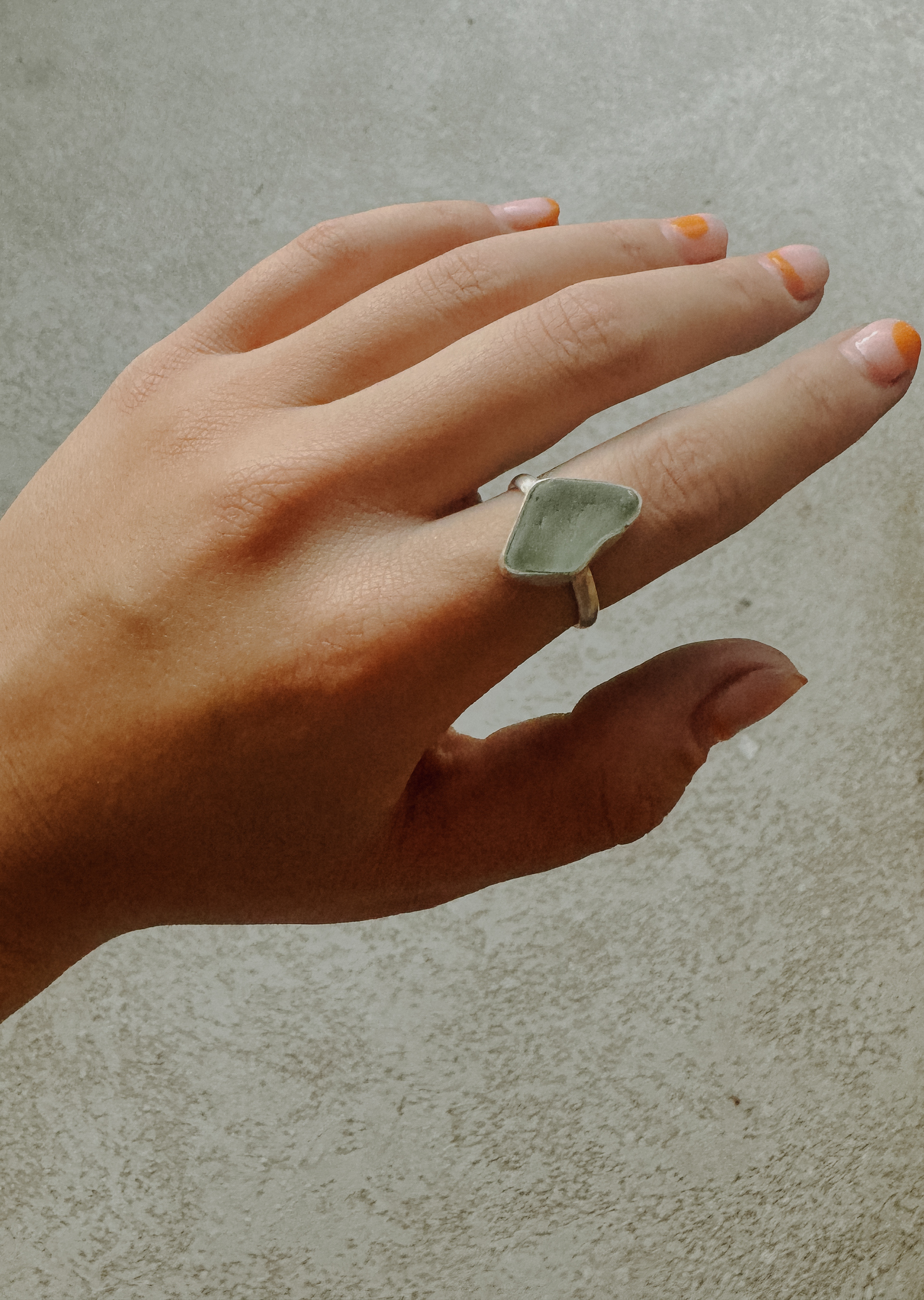 MA Sea Glass Size 7.5- SOLD