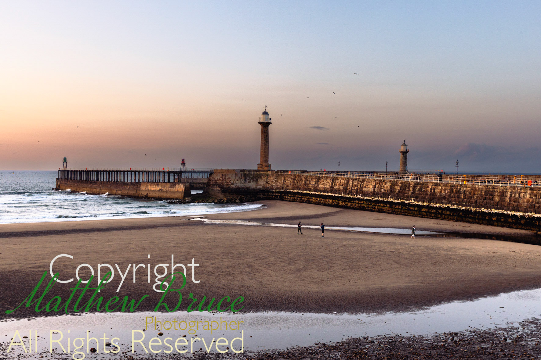 Breakwater, Whitby, Yorkshire