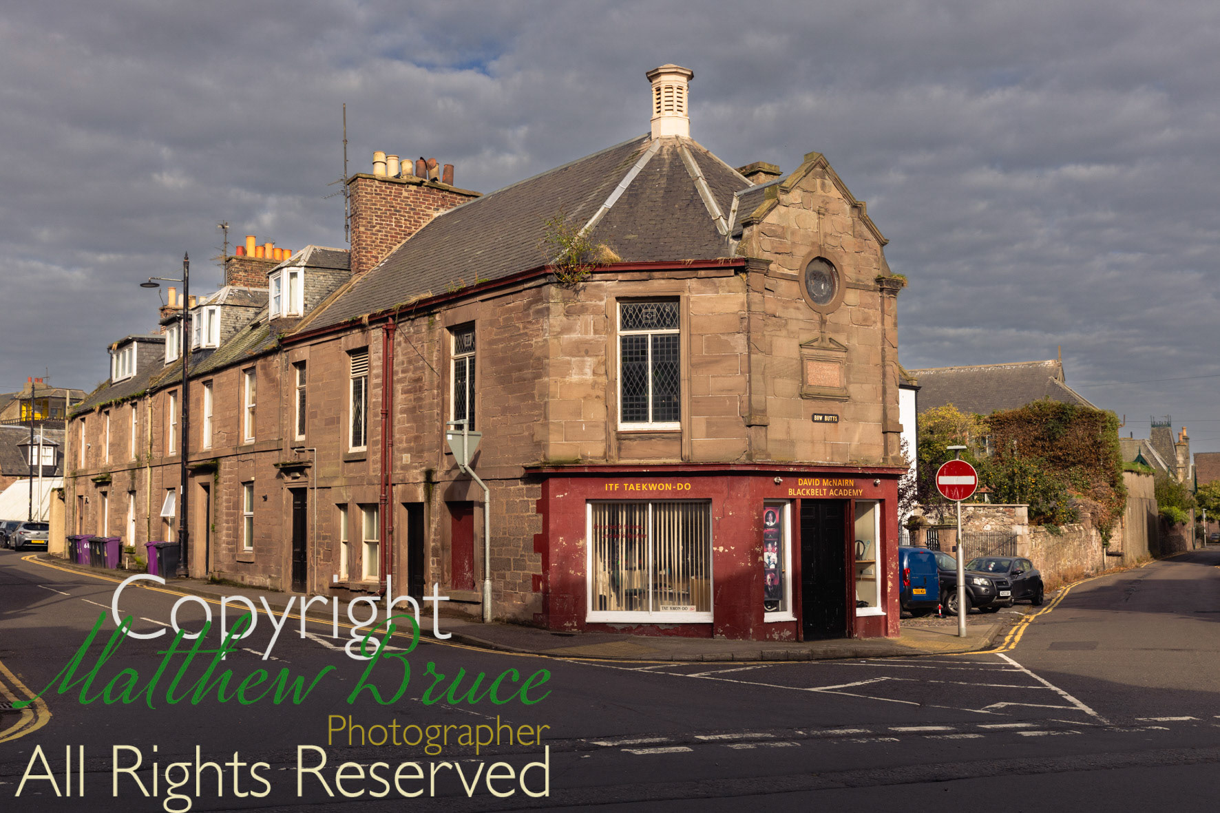 East coast Scottish sandstone housing