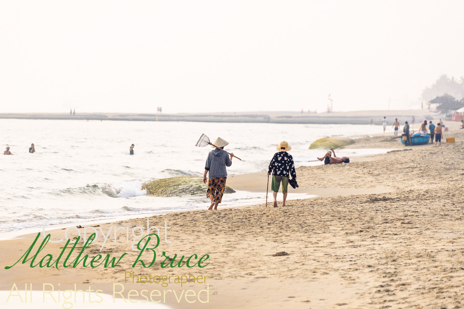 Hoi An - beach scenes