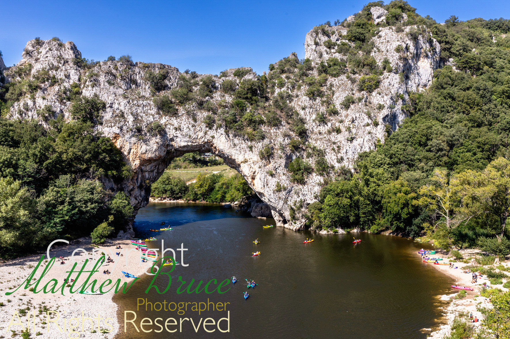 Gorges d'Ardeche, Saint-Remèze &amp; Vallon-Pont-d'Arc