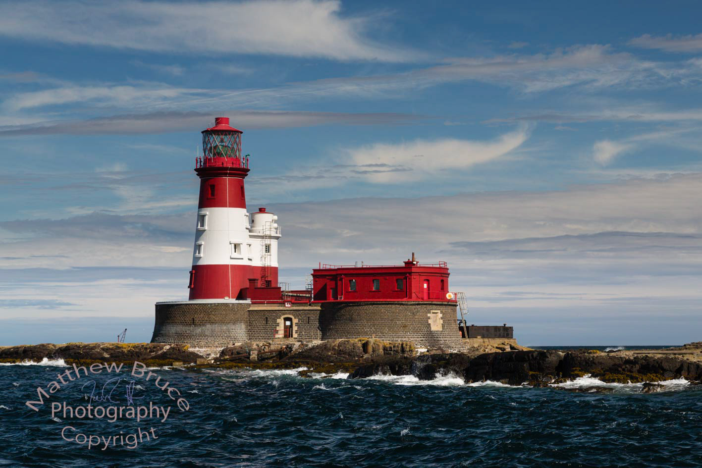 Lighthouse, Longstone, Farne Islands, home of Grace Darling