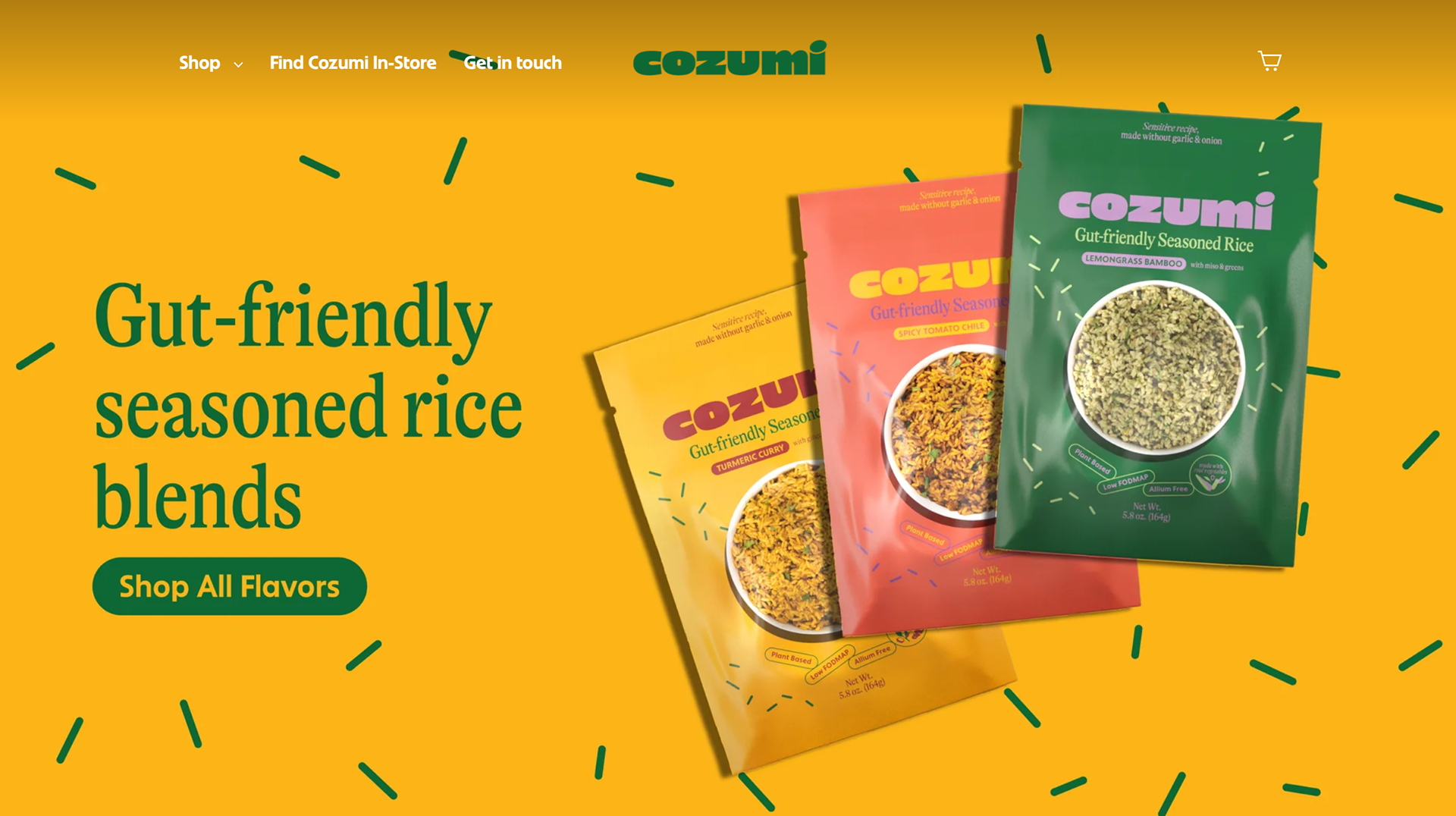 Product renders for Cozumi